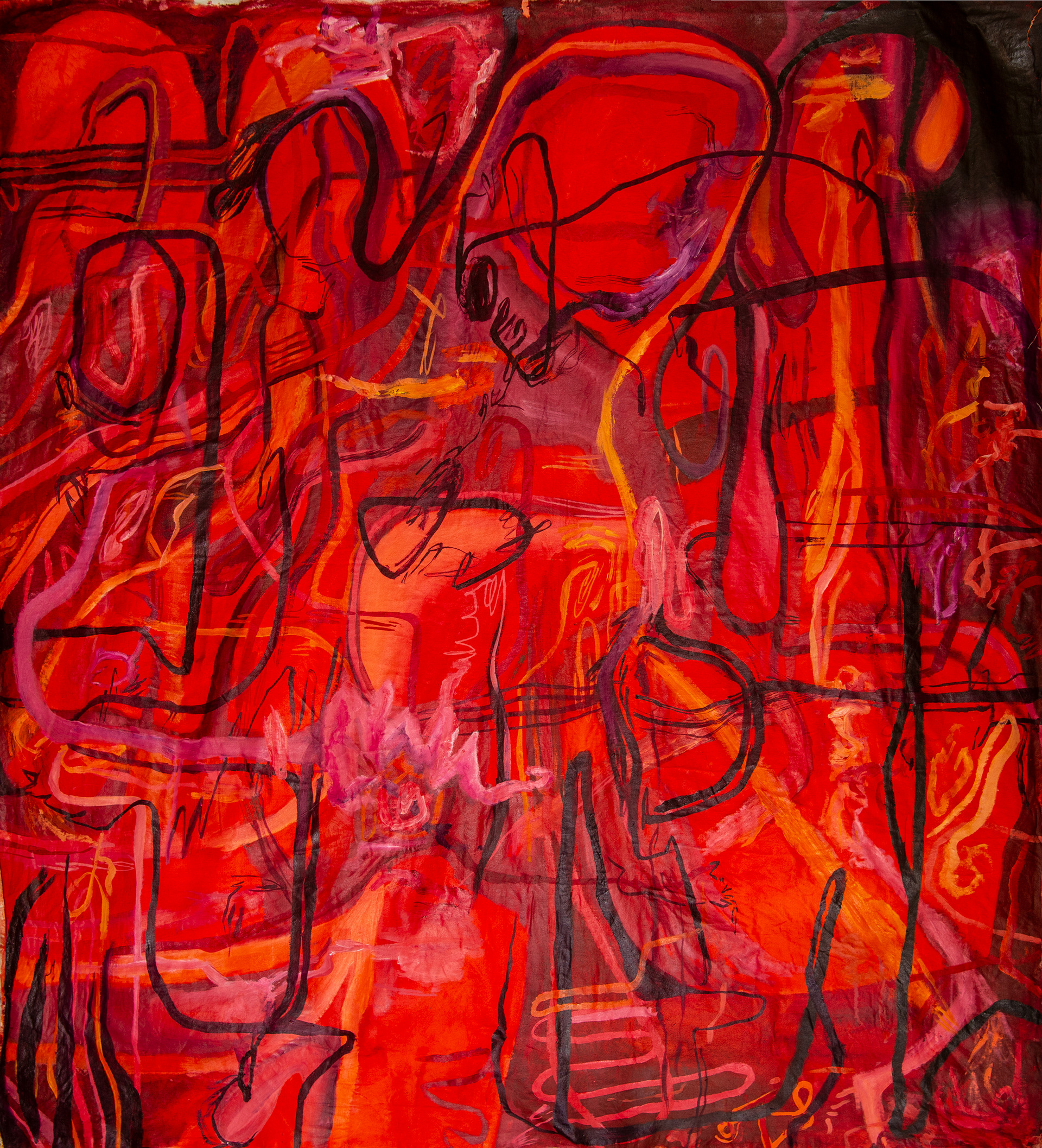 Isla 150 cm x 164 cm Óleo sobre lienzo 2021