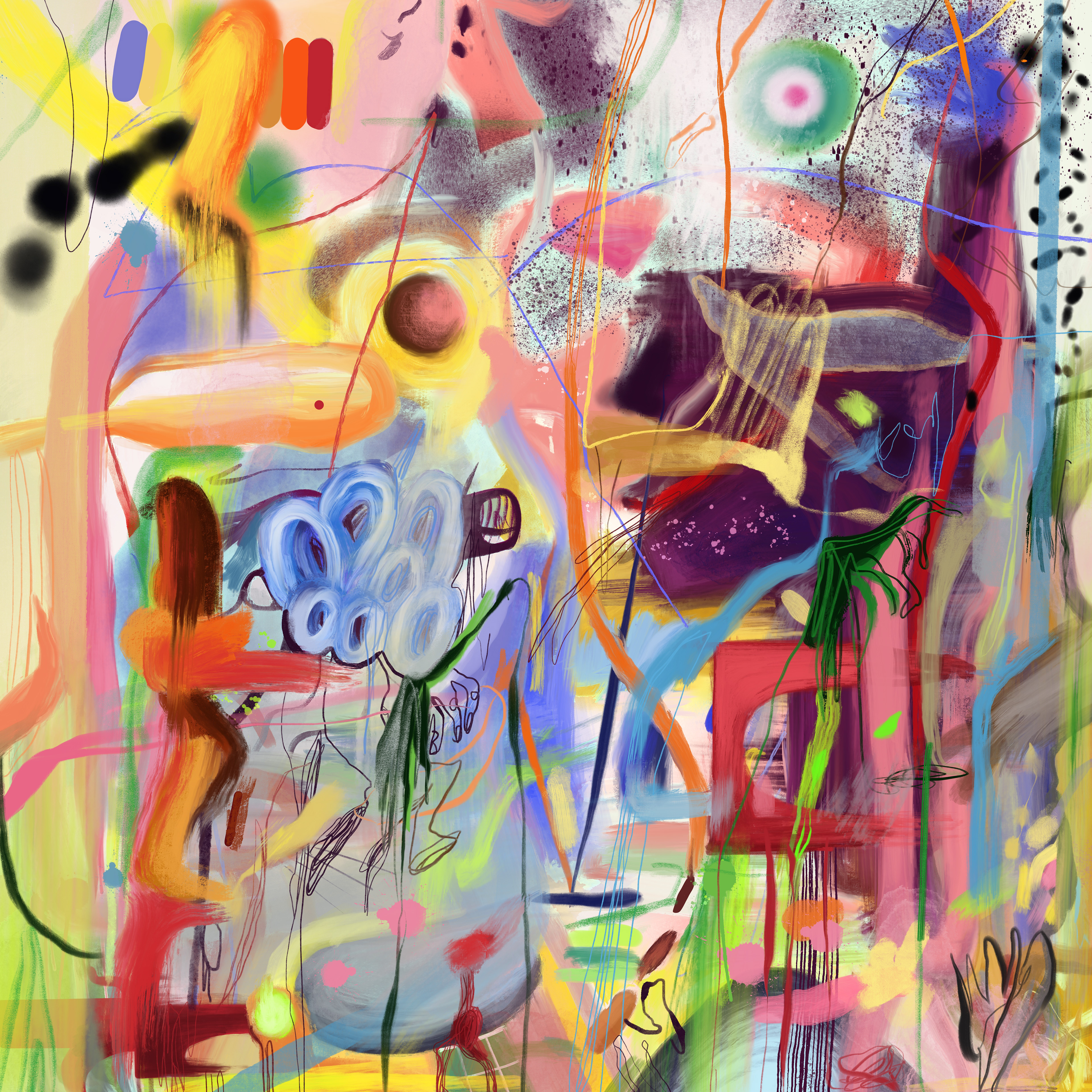 Private Hell pintura digital 6000 x 6000 px 2021
