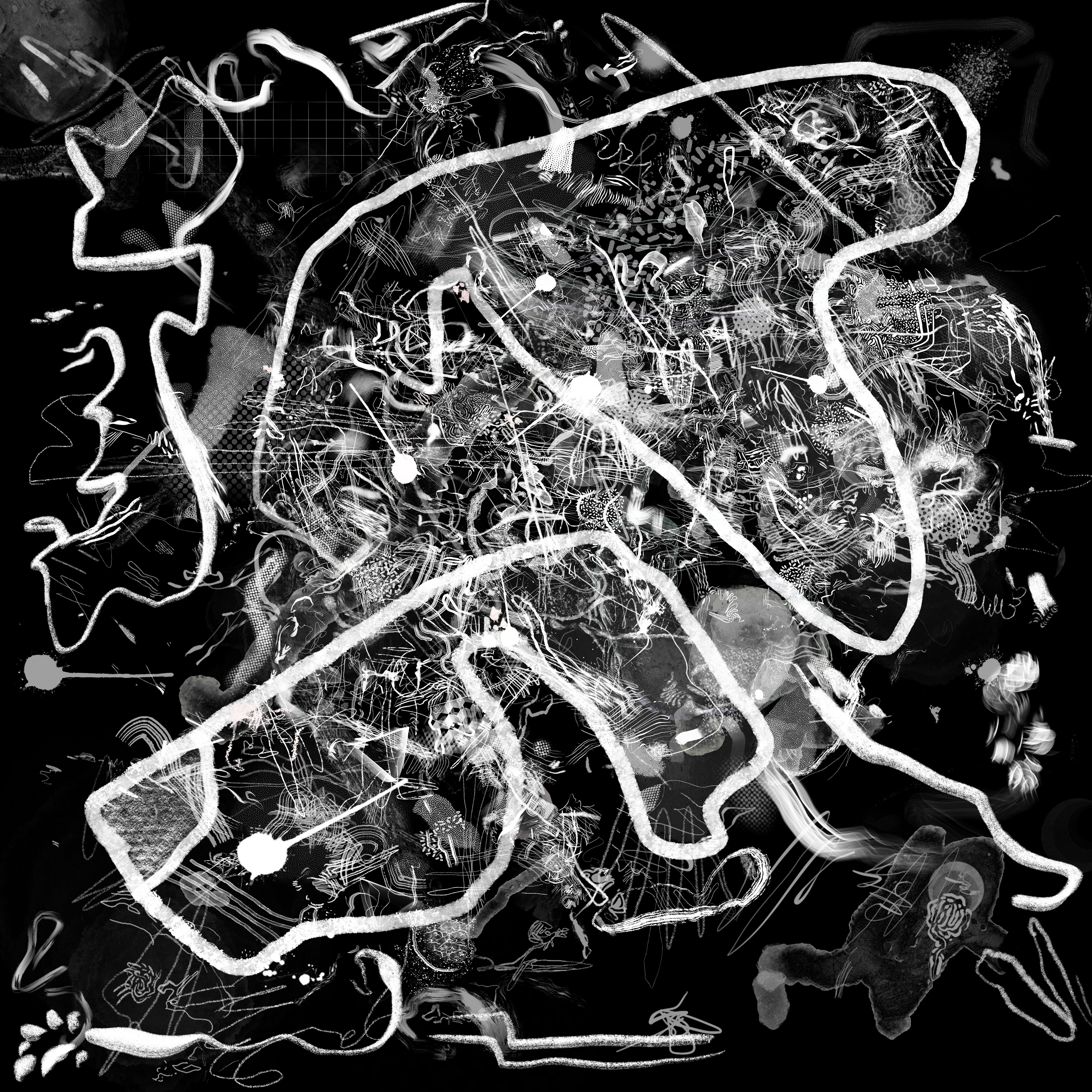 Judas Constellation 6000 x 6000 px Dibujo digital Gicleé print disponible 2021