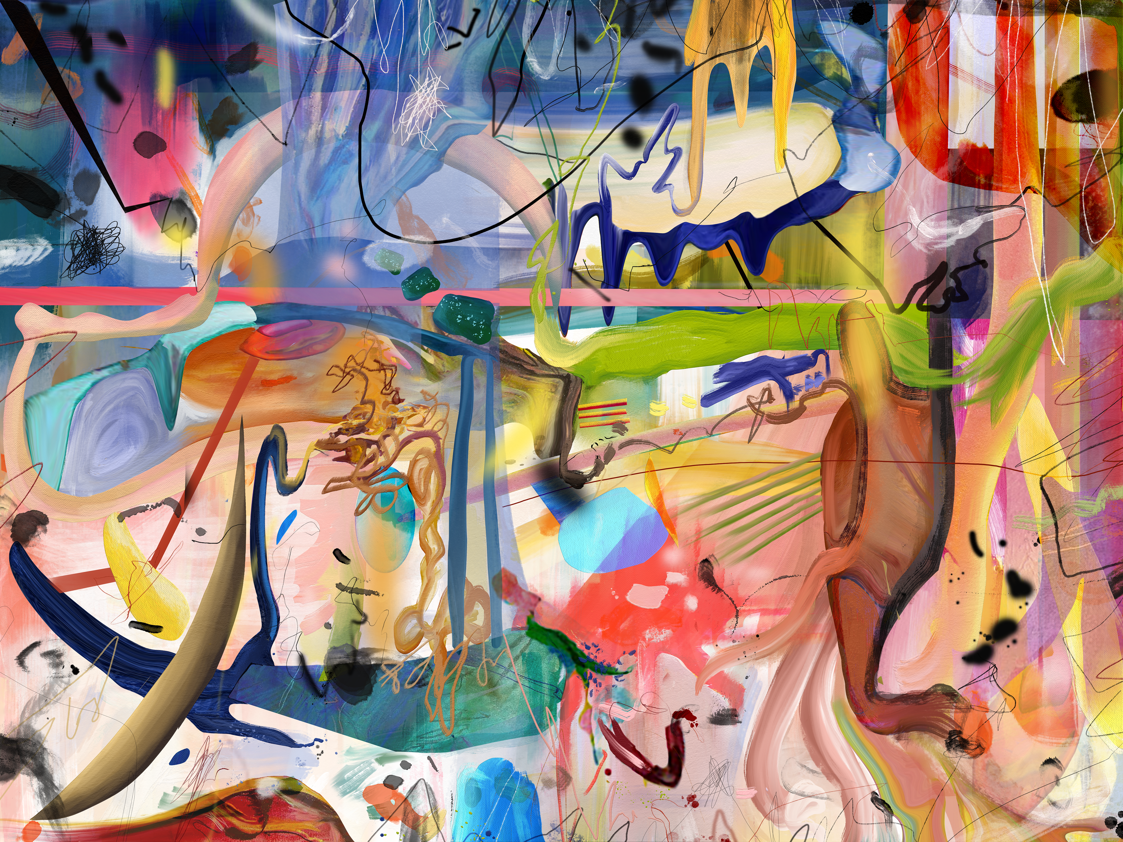 Infernopintura digital 4500 px x 6000 px 2022