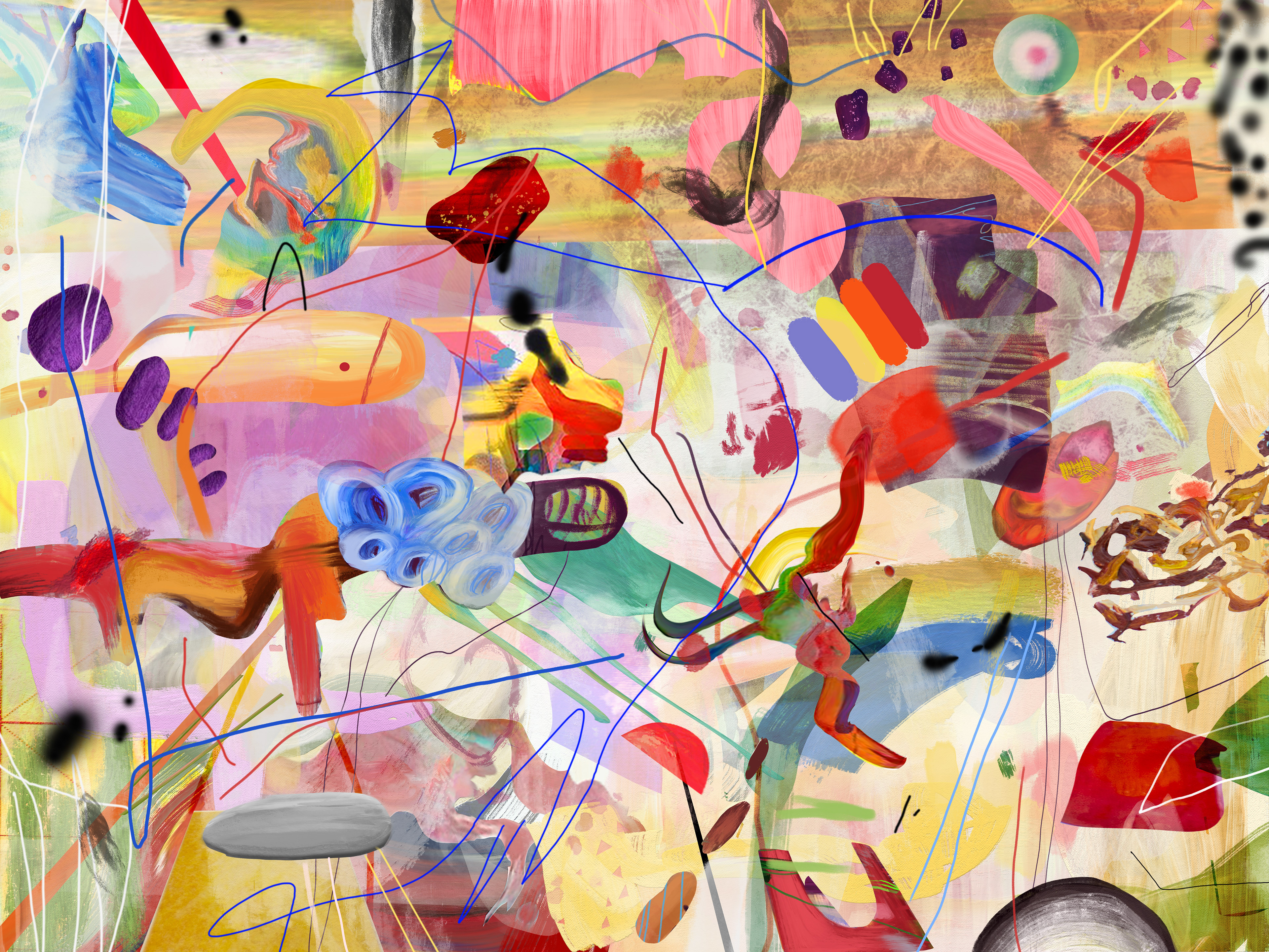 Long Way Back from Hell pintura digital 4500 px x 6000 px 2022