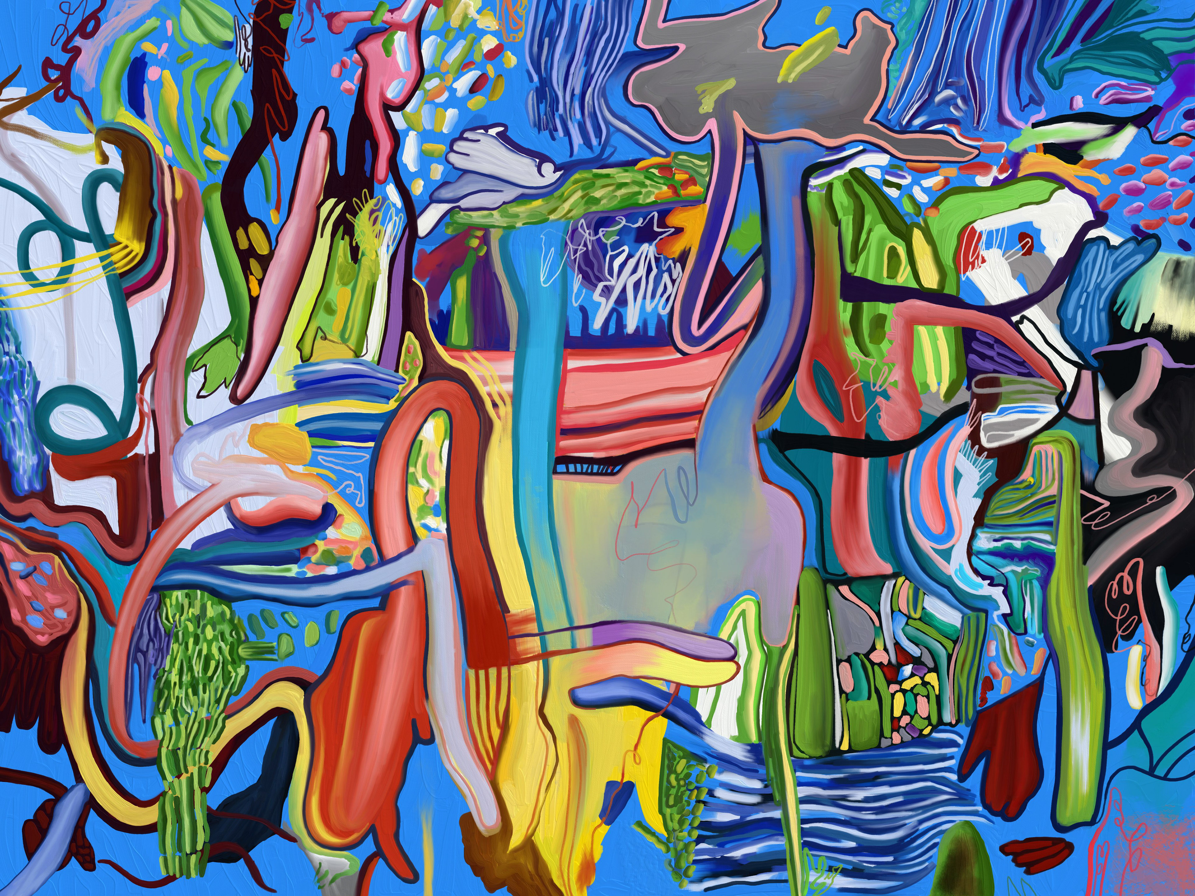 Jungle 4500 x 6000 px pintura digital 2022