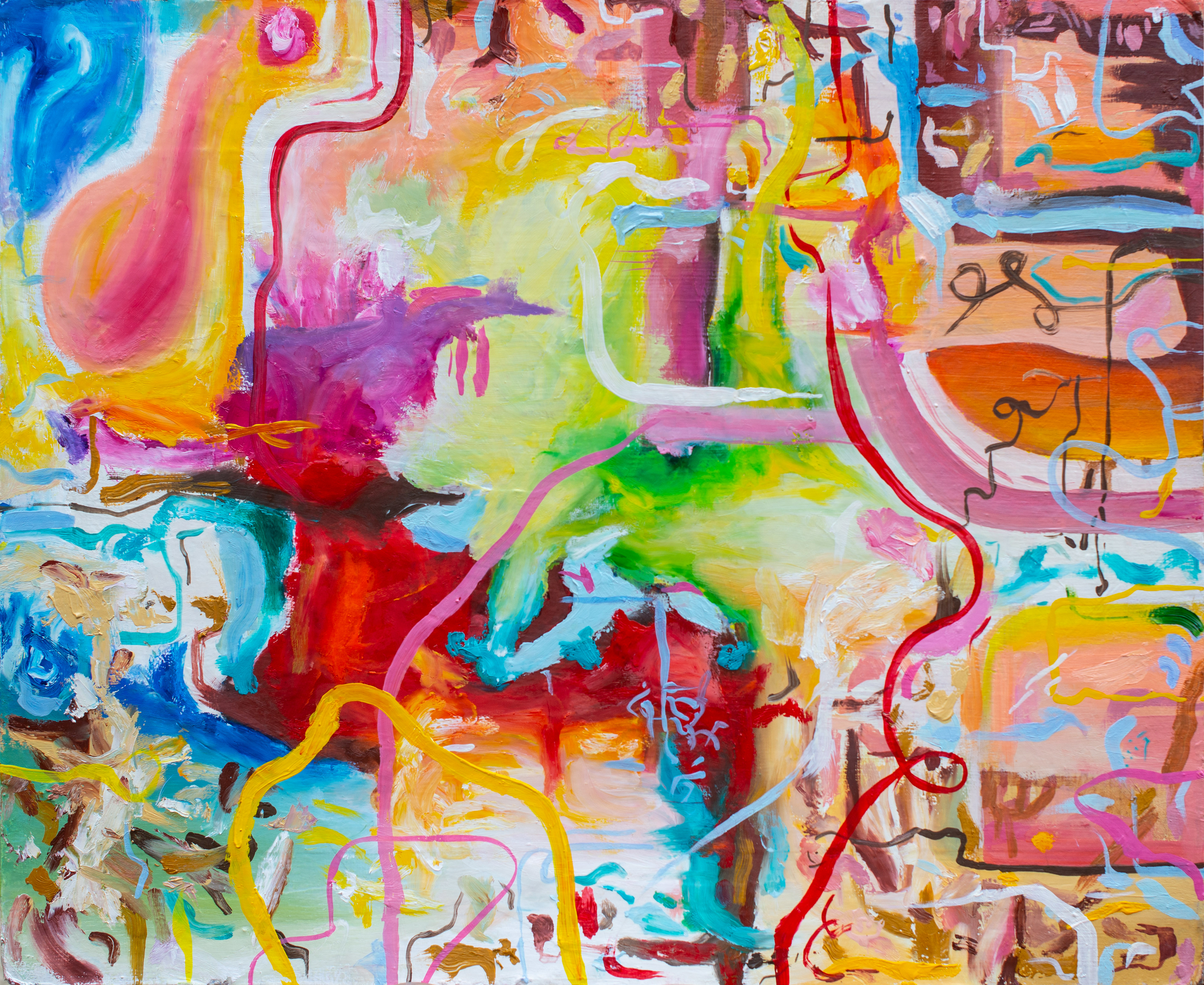 Landscape V Óleo sobre cartón 55x45