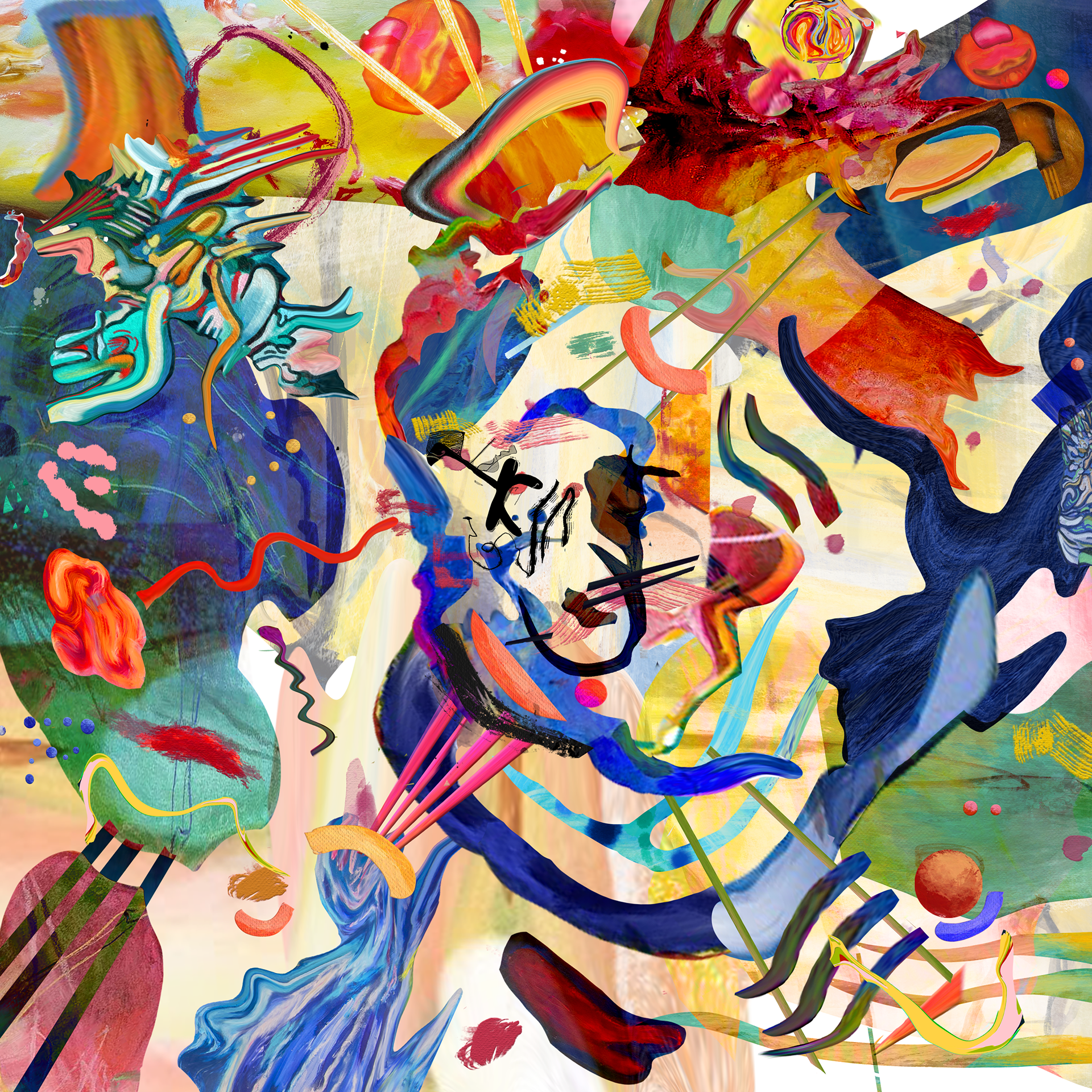 Sistinas pintura digital 6000 x 6000 px 2022