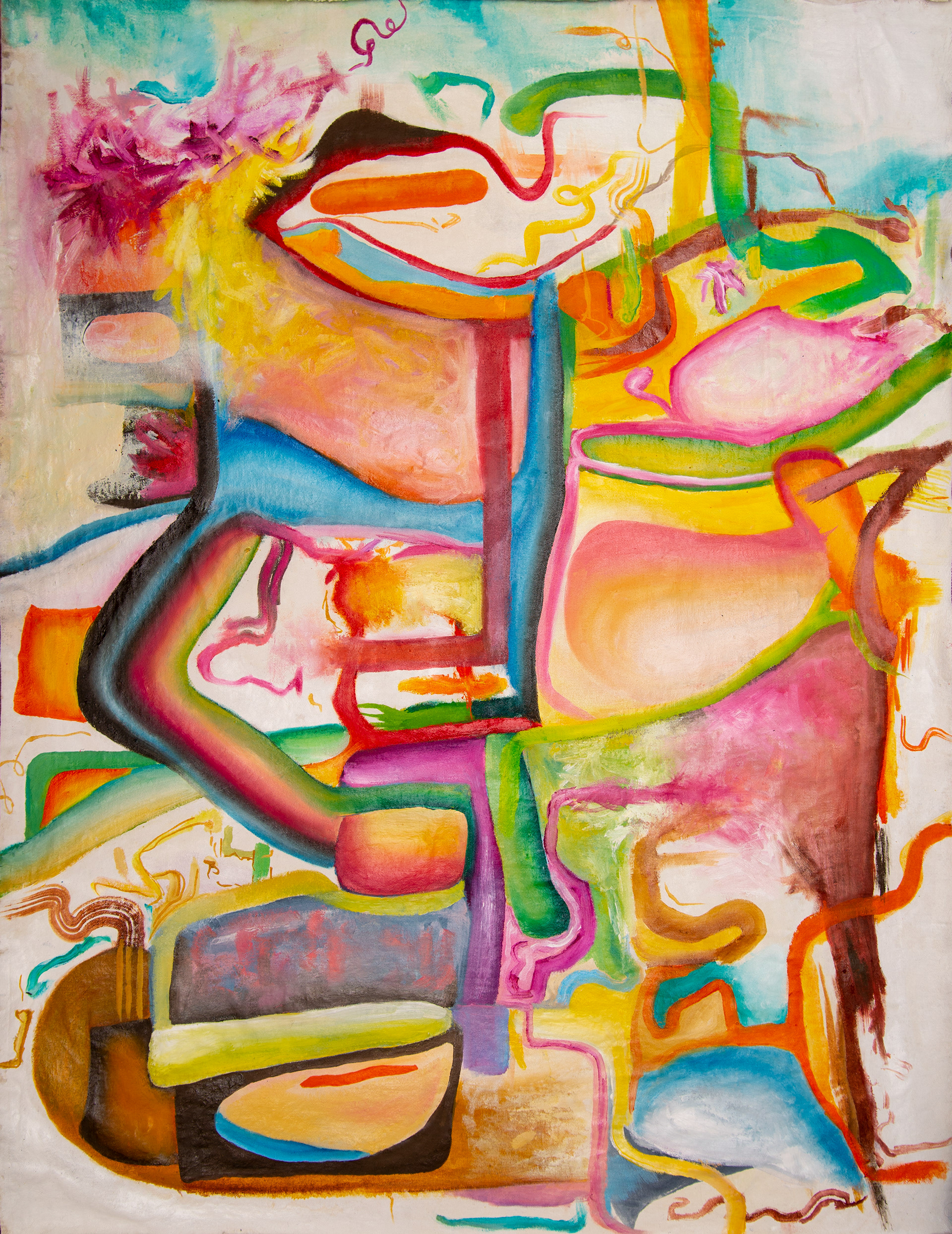 Landscape XI Óleo sobre lienzo 106 x 80 cm 2020