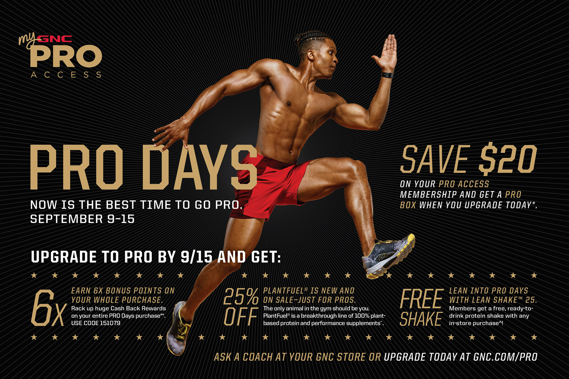 September 2021 GNC PRO Upgrade - Front