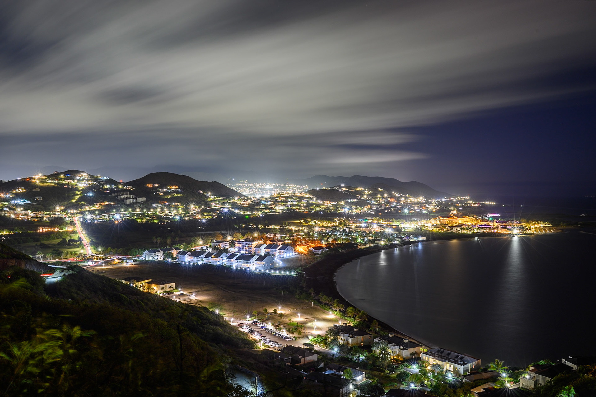 Basseterre in Blue Hour