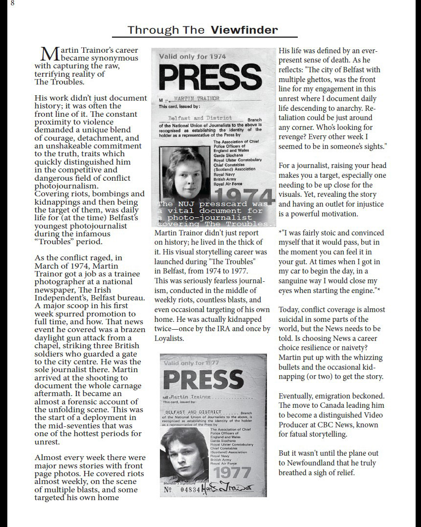 Through the viewfinder