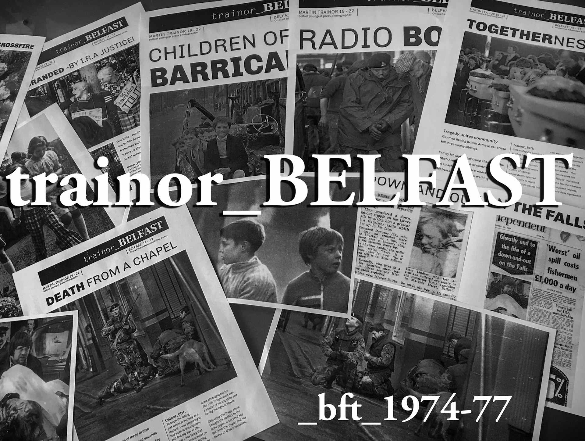 The Troubles - Front Pages