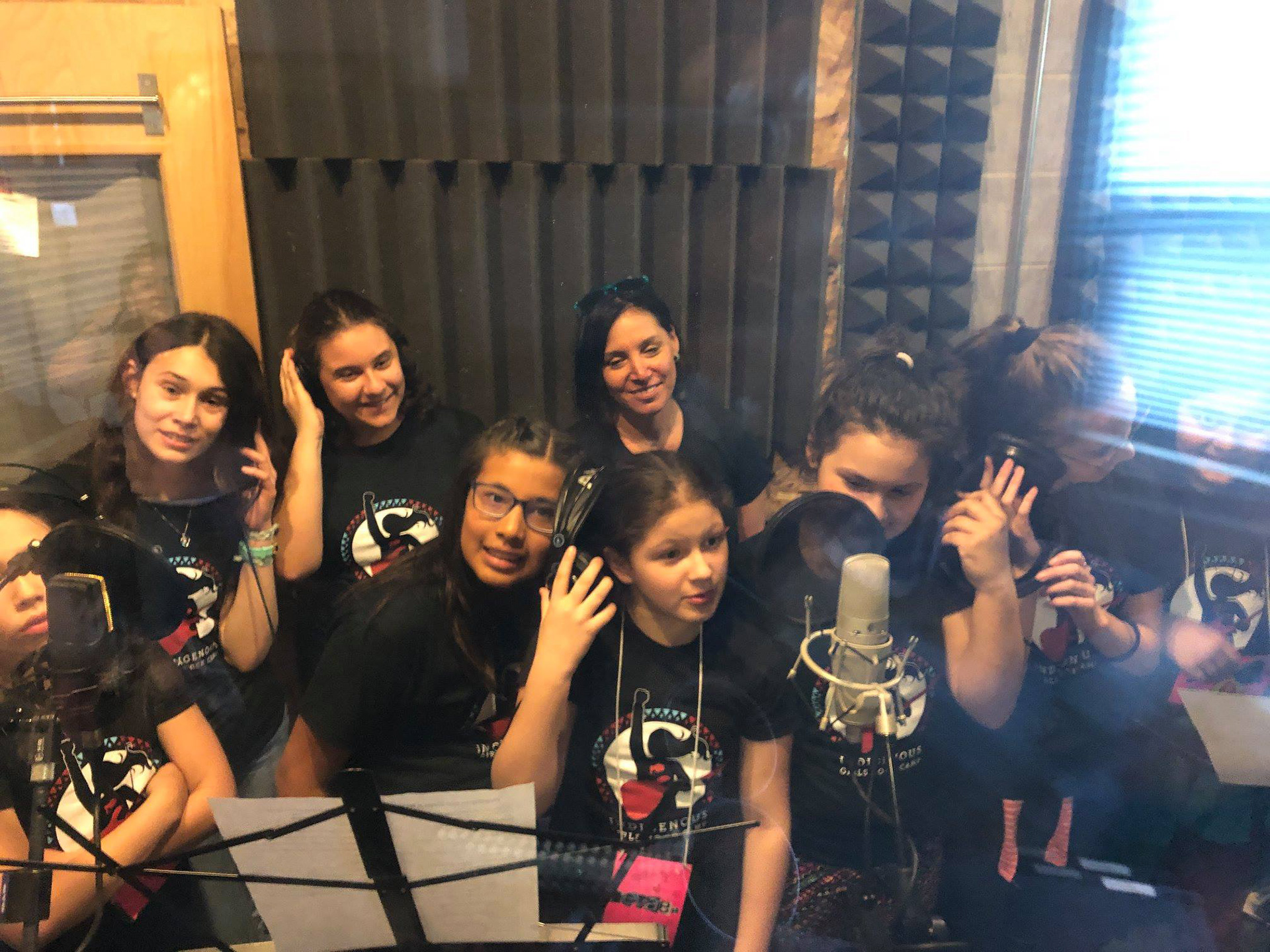 IGRC Participants Recording in Studio!