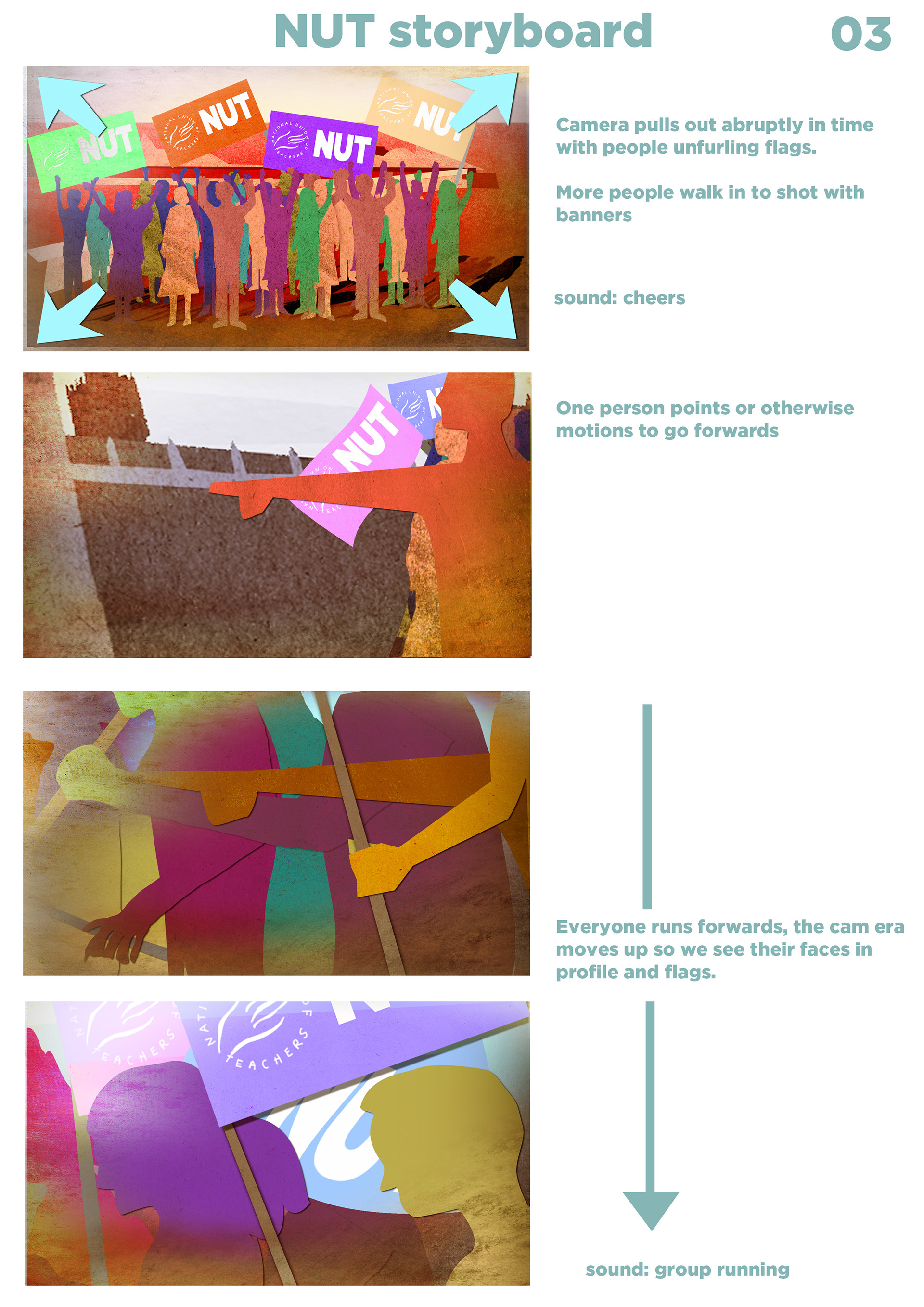 National Union of Teachers storyboard