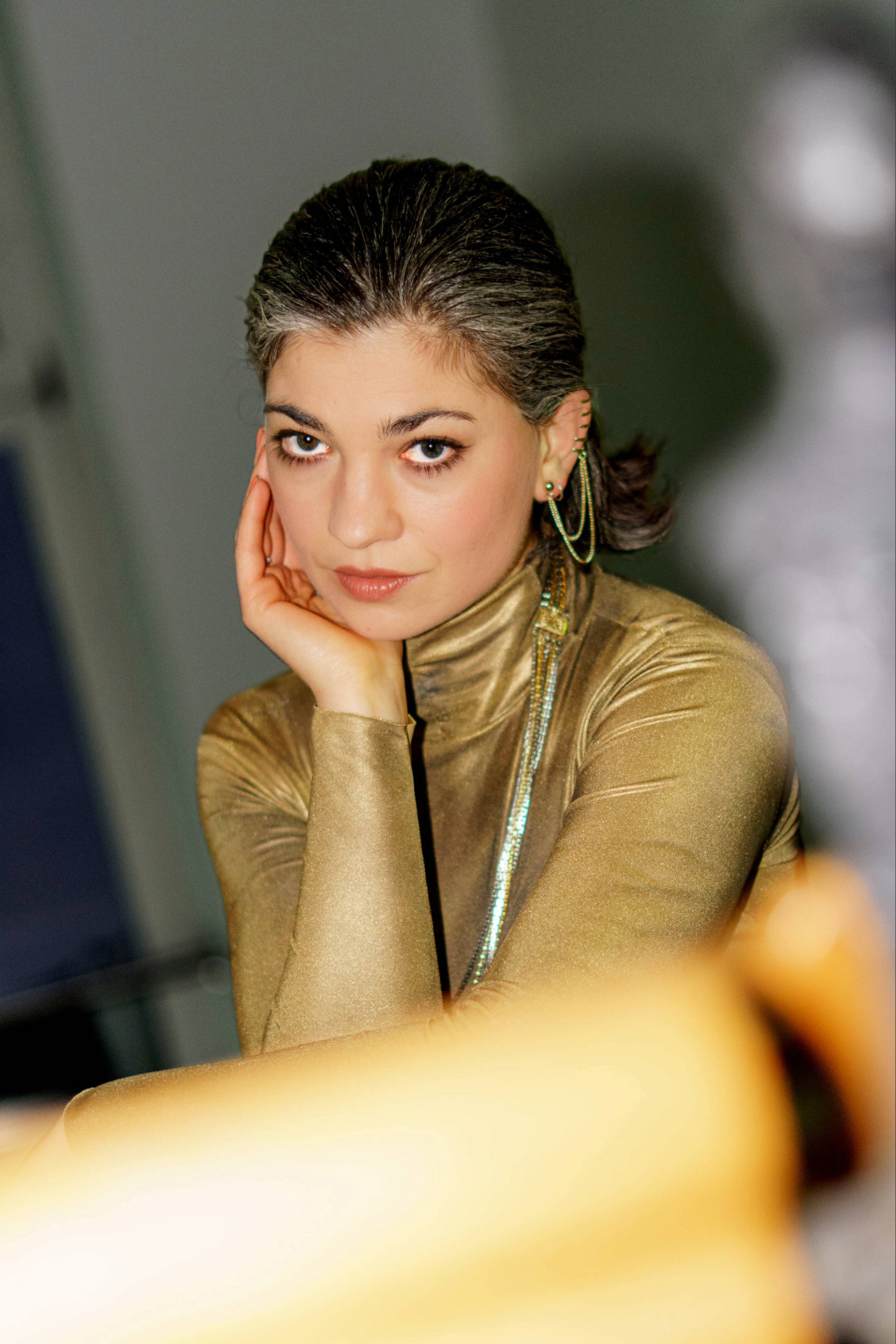 Setcard portrait of a model in Vienna (Setcard Portrait eines Models in Wien)