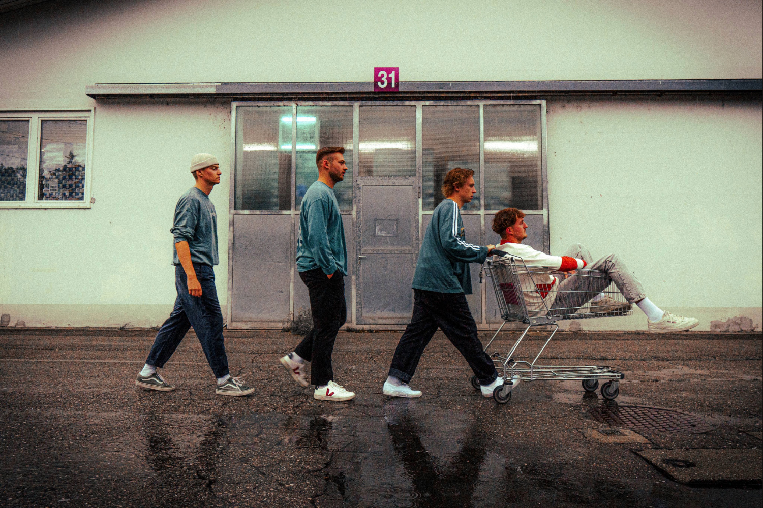 Band portrait in Vienna for album and social media (Bandportrait in Wien für Album und Social Media)