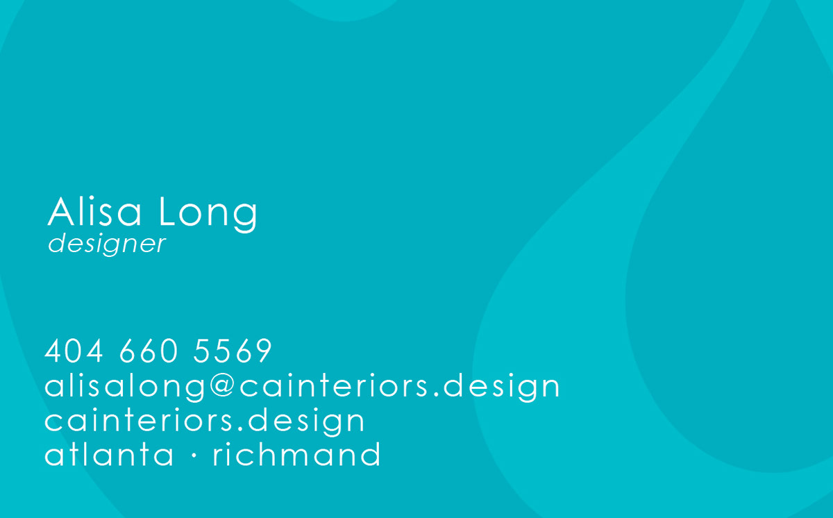 Back of Business Card