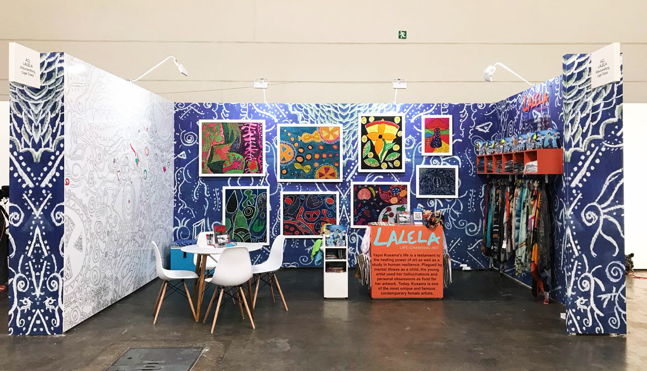 Lalela Exhibition Stand Branding