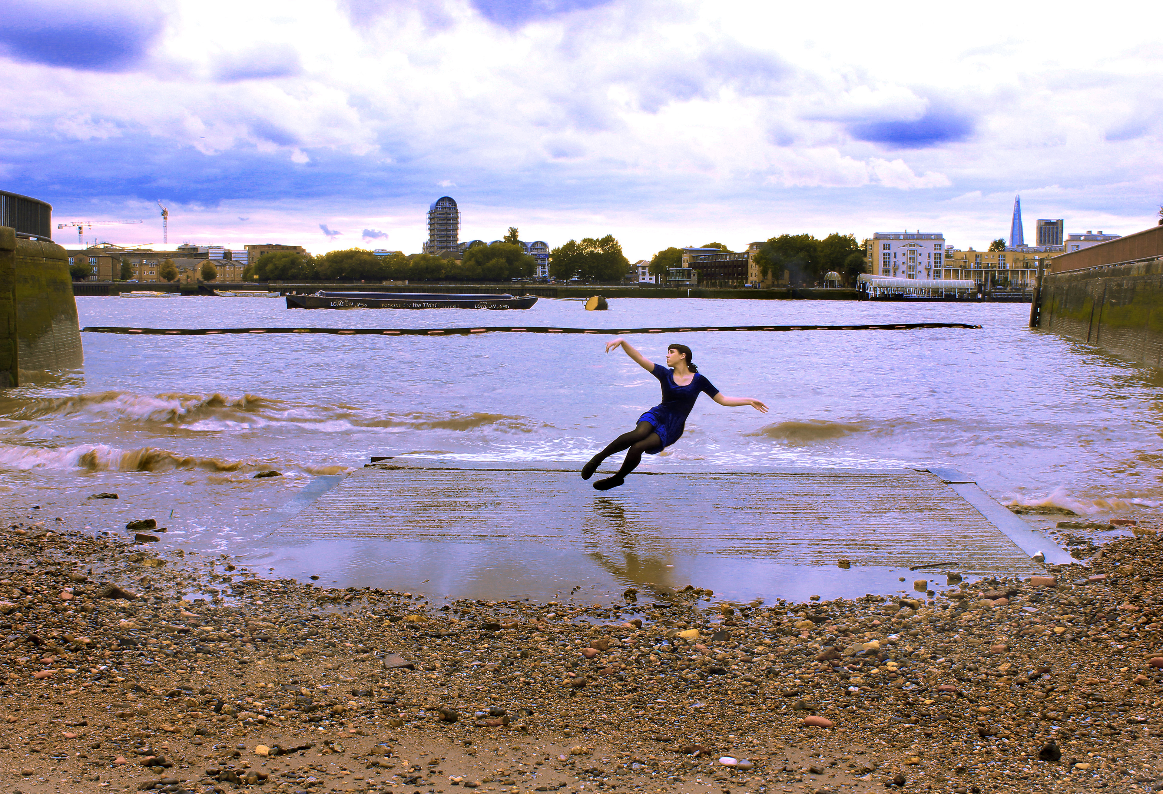 The river thames - 2013