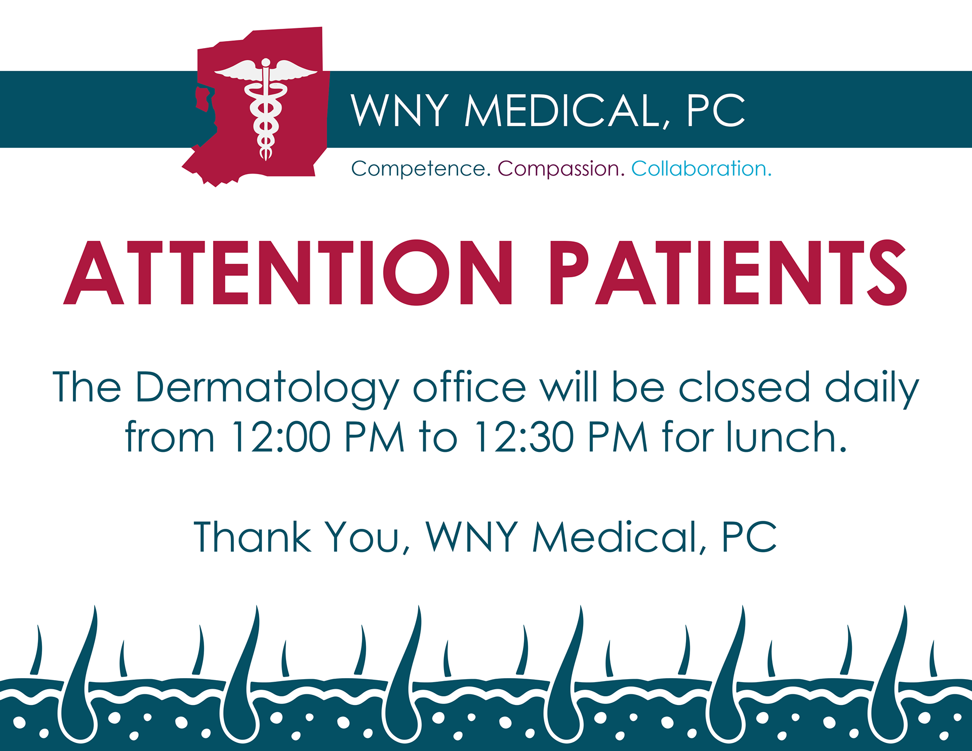Dermatology Office Sign