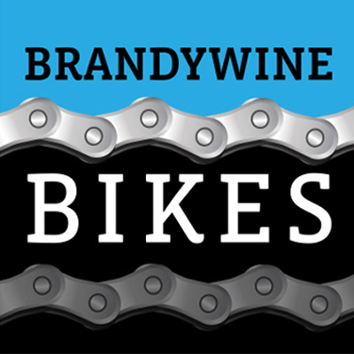 John Breakey identity making process: square Brandywine Bikes logo