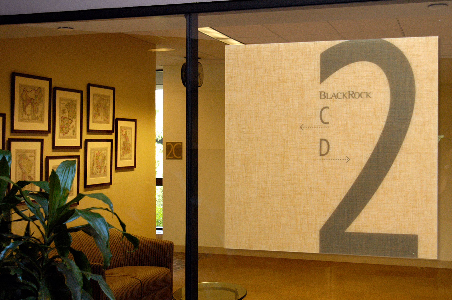 JohnBreakeyStudio signage image 05: BlackRock NJ interior seating area signage