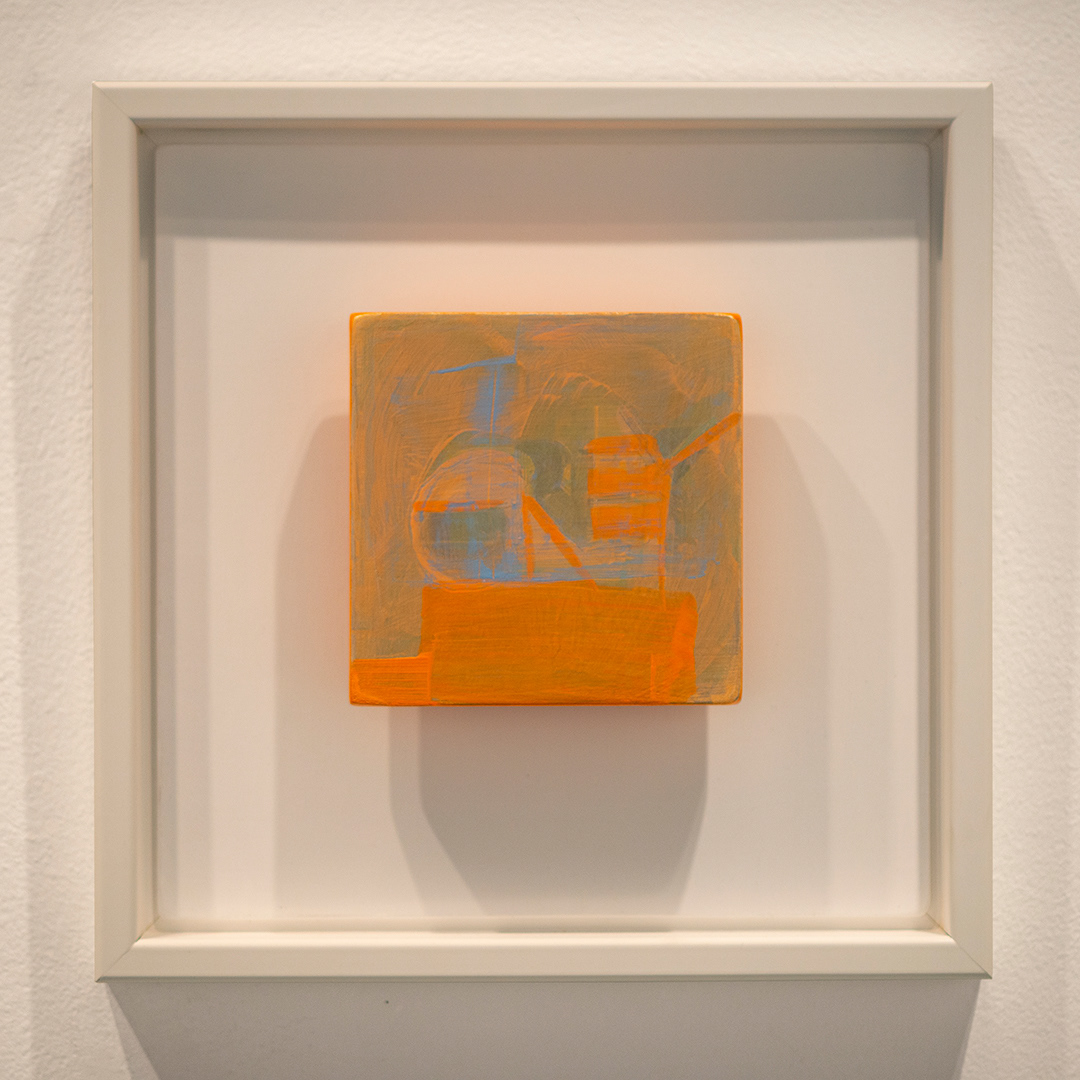 John Breakey Two Person Show. Eleven Color Names; Grey 2015-2018 Acrylic and mediums on painted and floating wood support. Hatch Gallery; 2018. 550.00 plus insured shipping. Signed inverso
