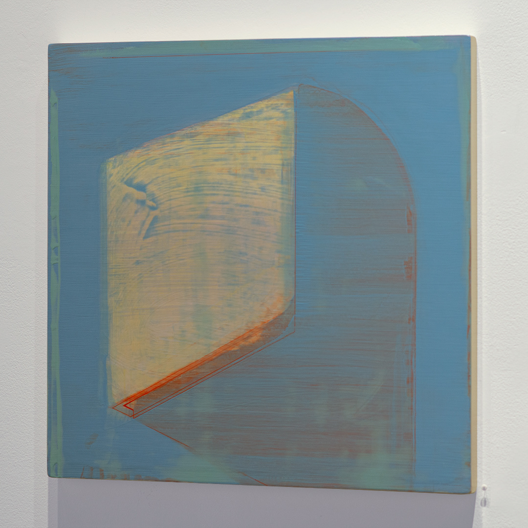 Orange Steel Girder Cloud by artist John Breakey