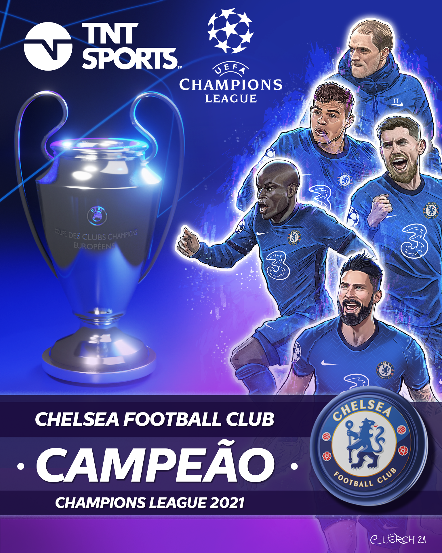 OFICIAL! A UEFA Champions League, a - TNT Sports Brasil