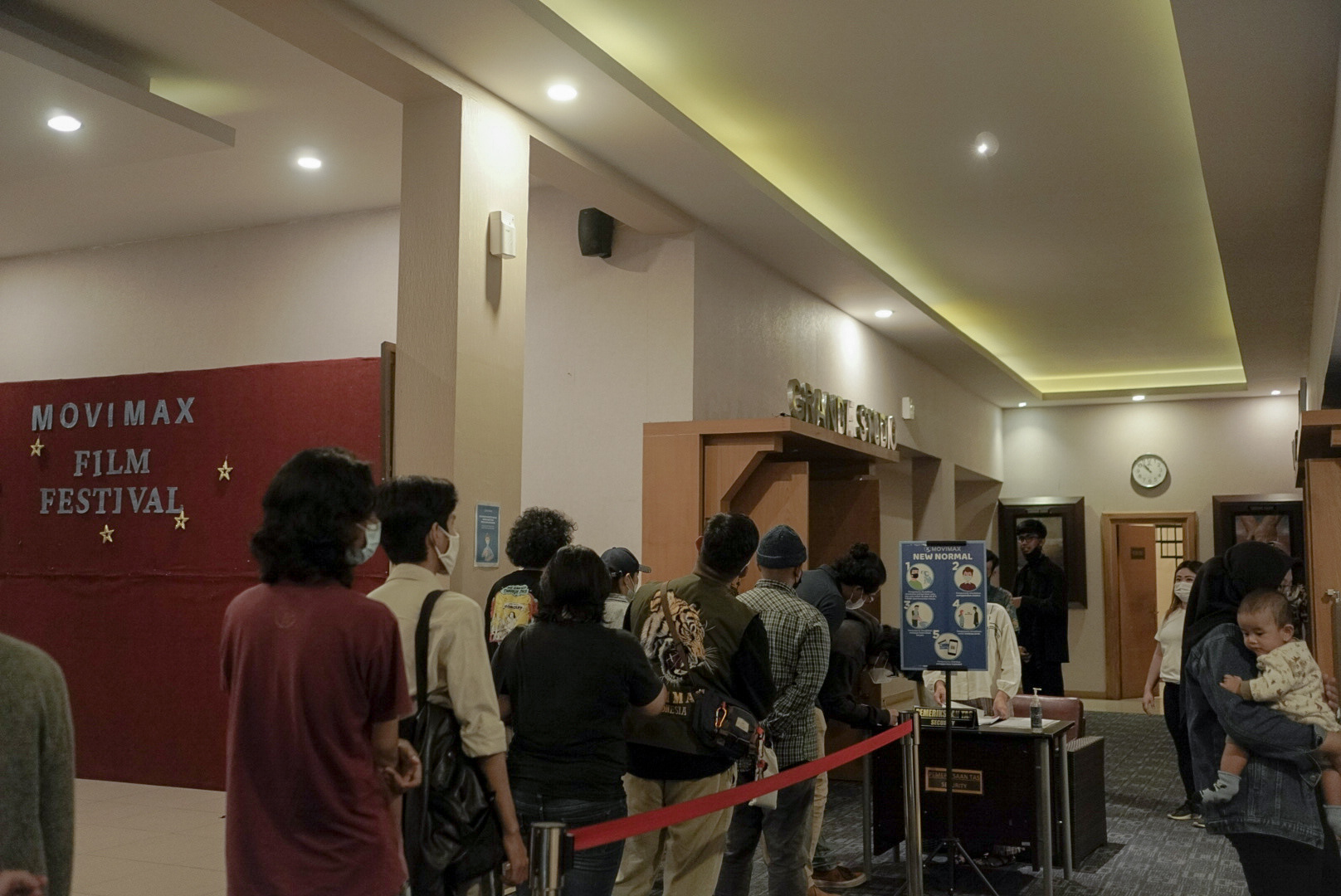 Music video screening at Movimax Dinoyo, Malang