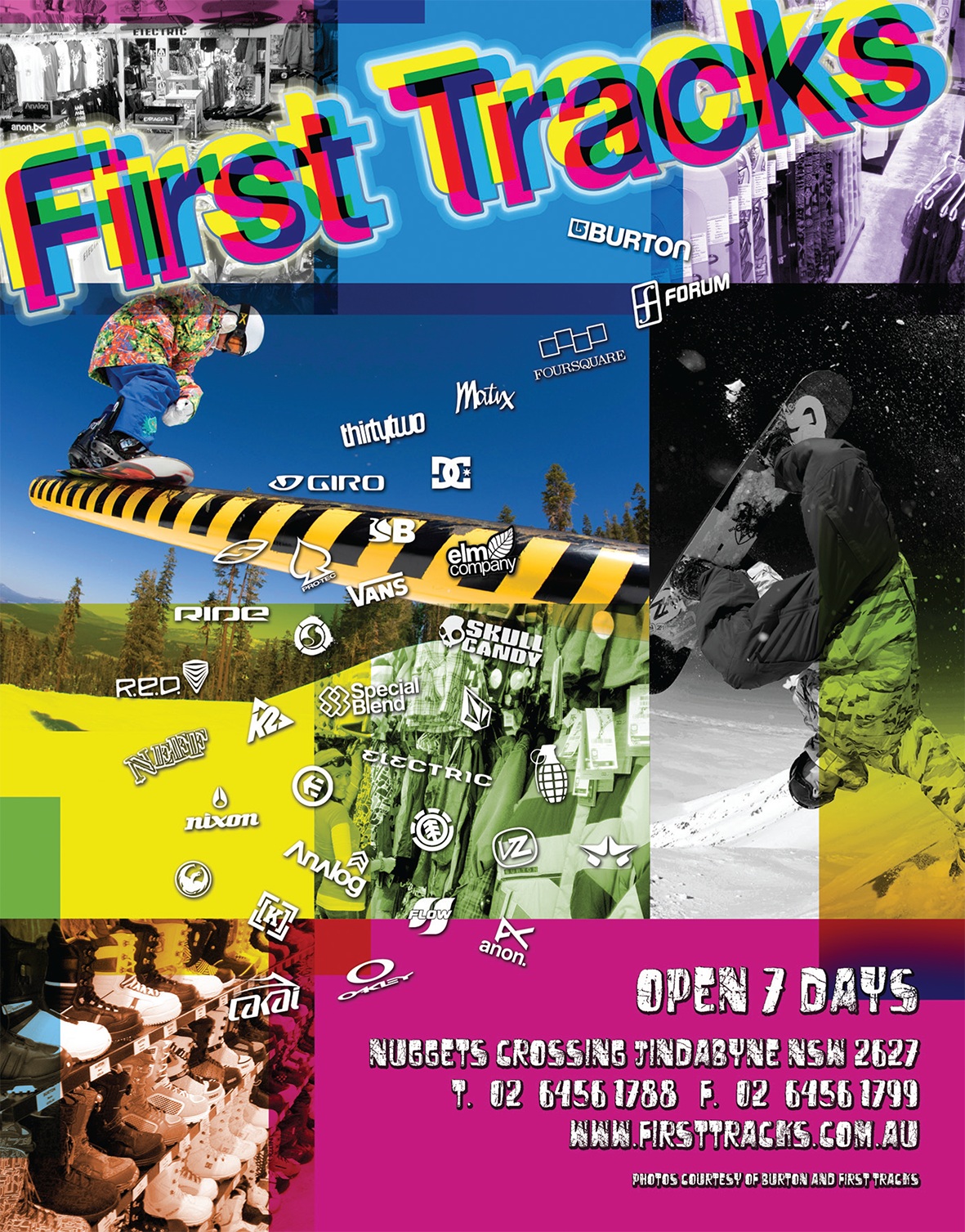 First Tracks Poster