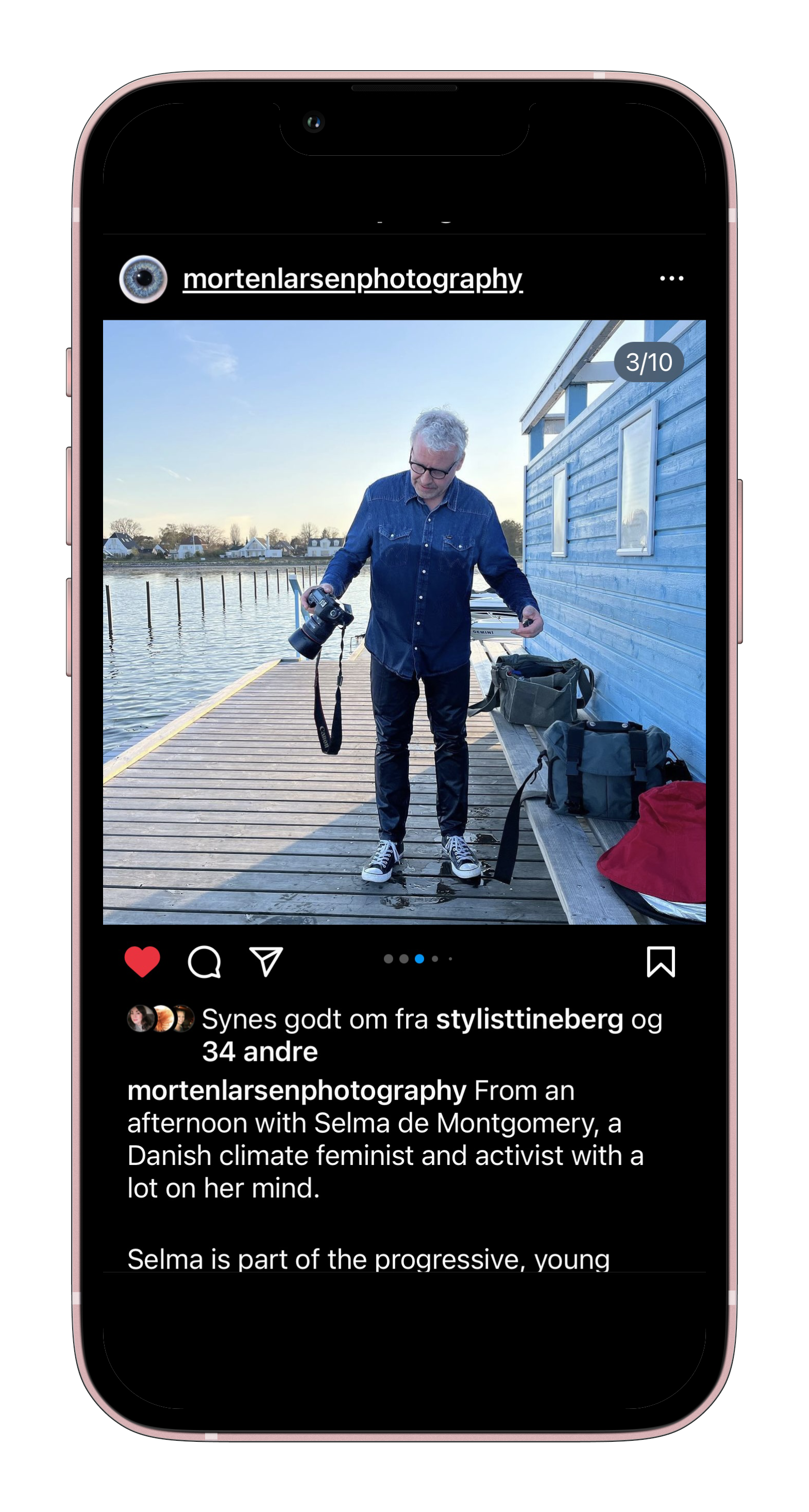 Story, behind the scene, Morten Larsen