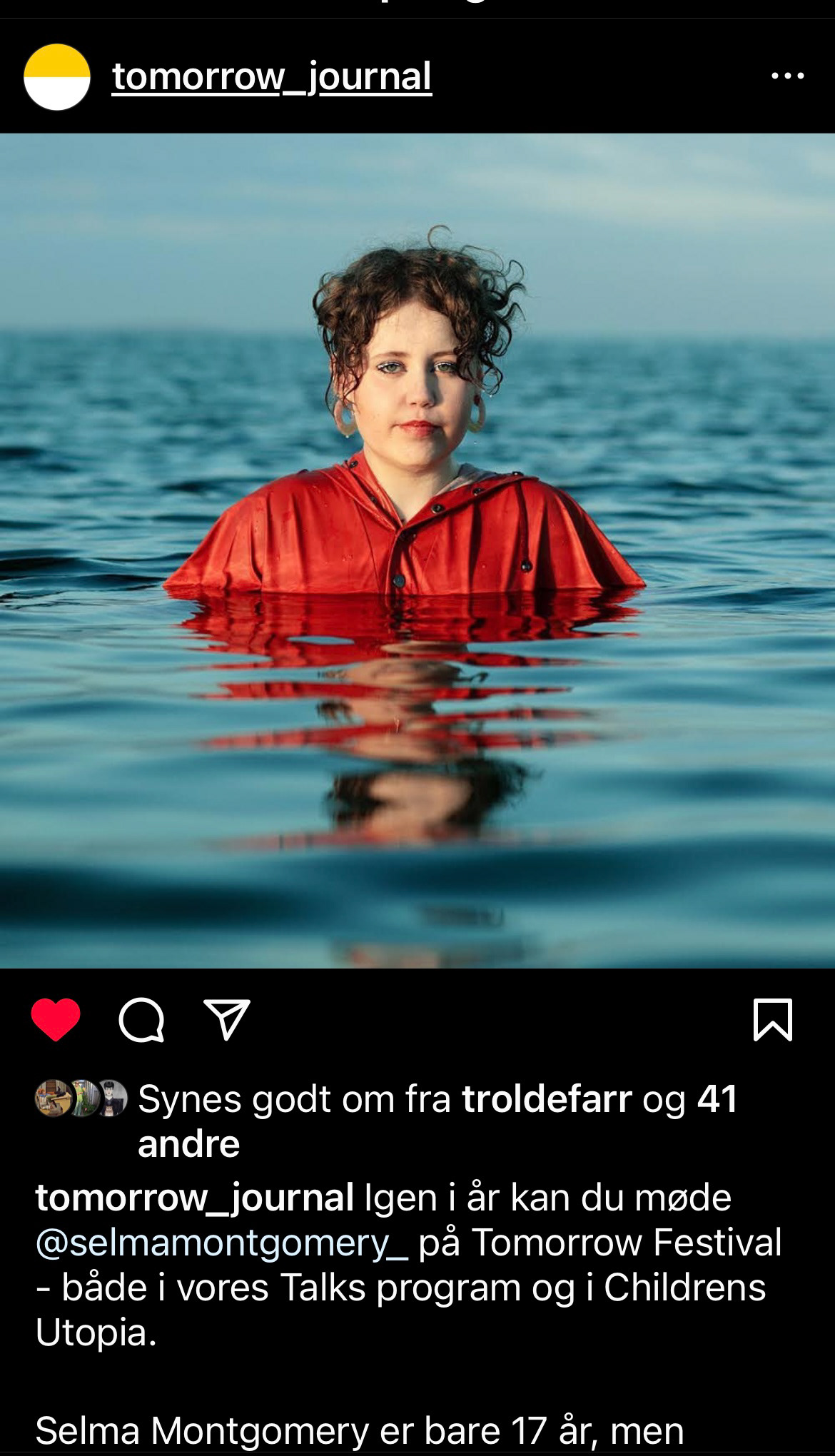 Post, Tomorrow IG