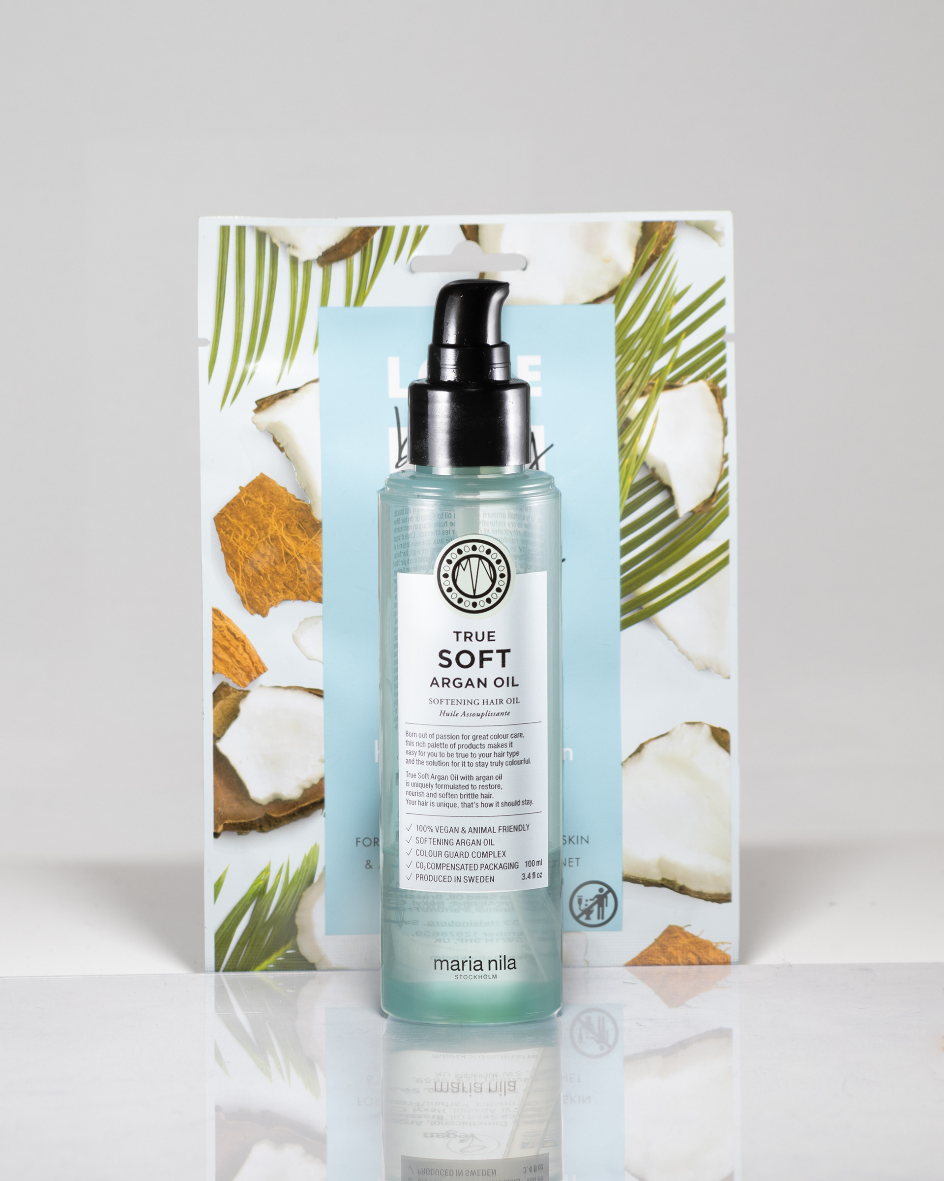 Maria Nila Argan Oil Produktfotografi