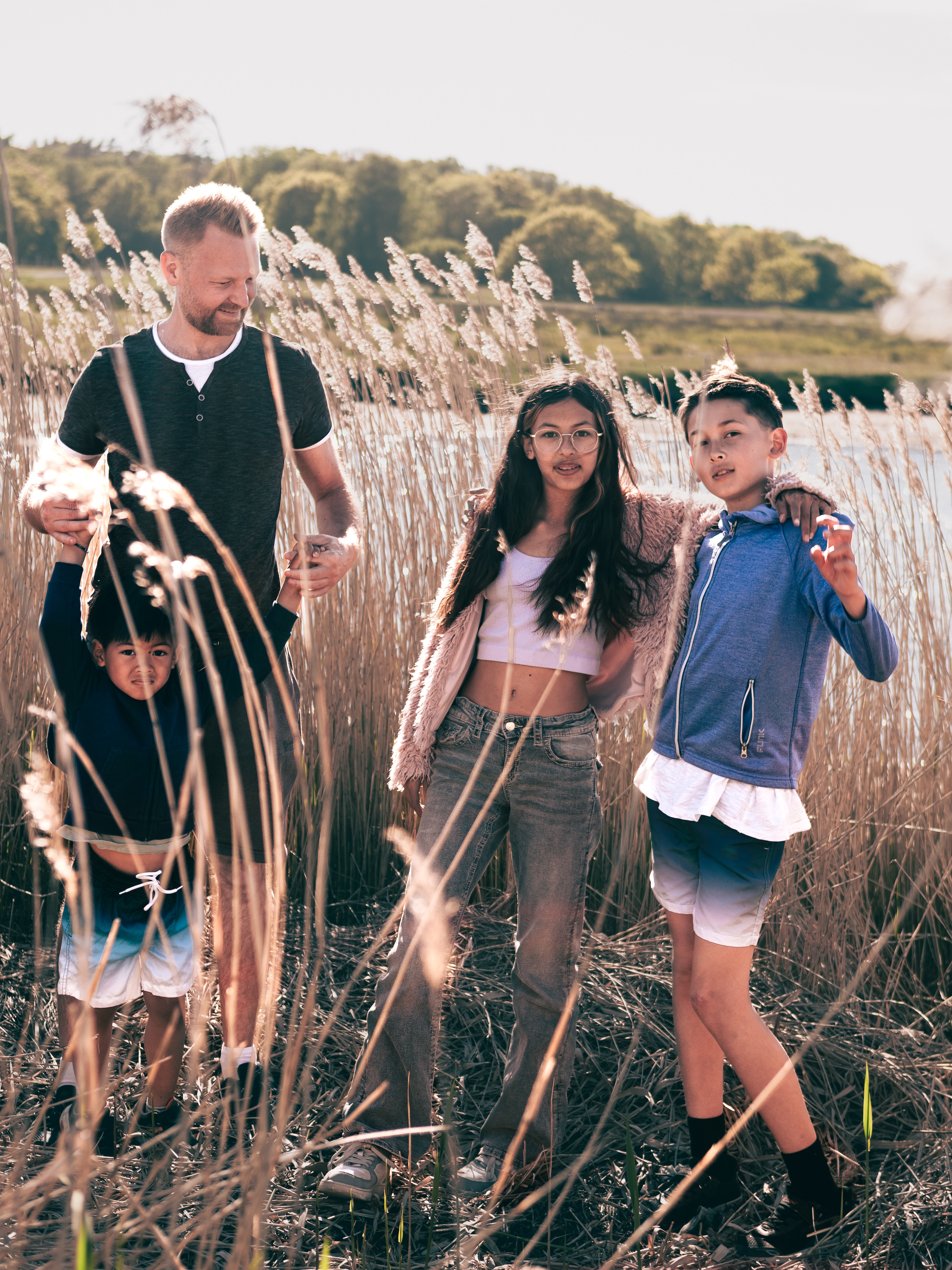 Familjefoto i Skärgården