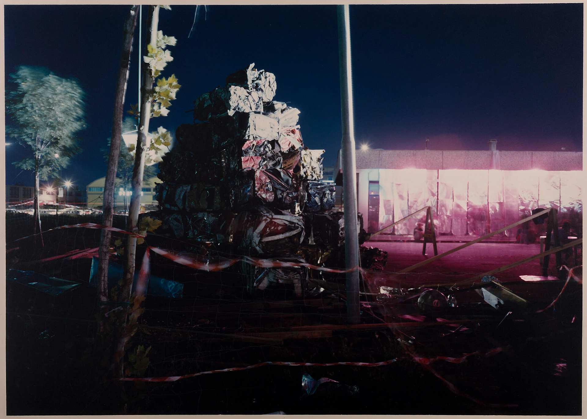 Fotografo artista. Progetto Ritrovi Notturni