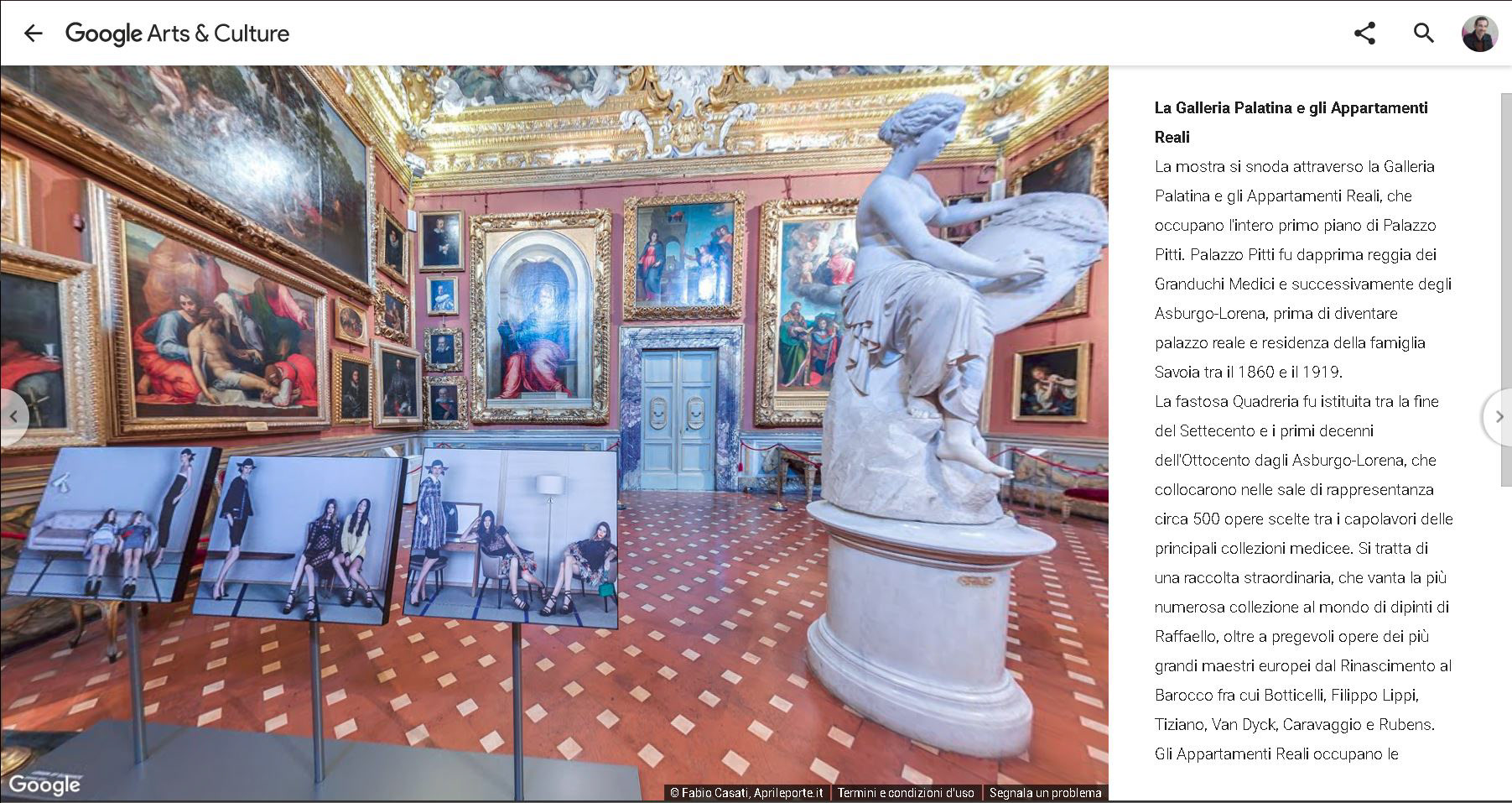 Tour Virtuale dell'esposizione Karl Lagerfeld: Visions of Fashion