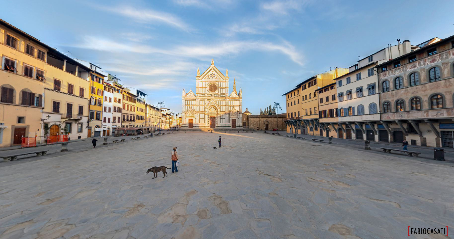 Tour virtuale Firenze 2020, Piazza Santa Croce
