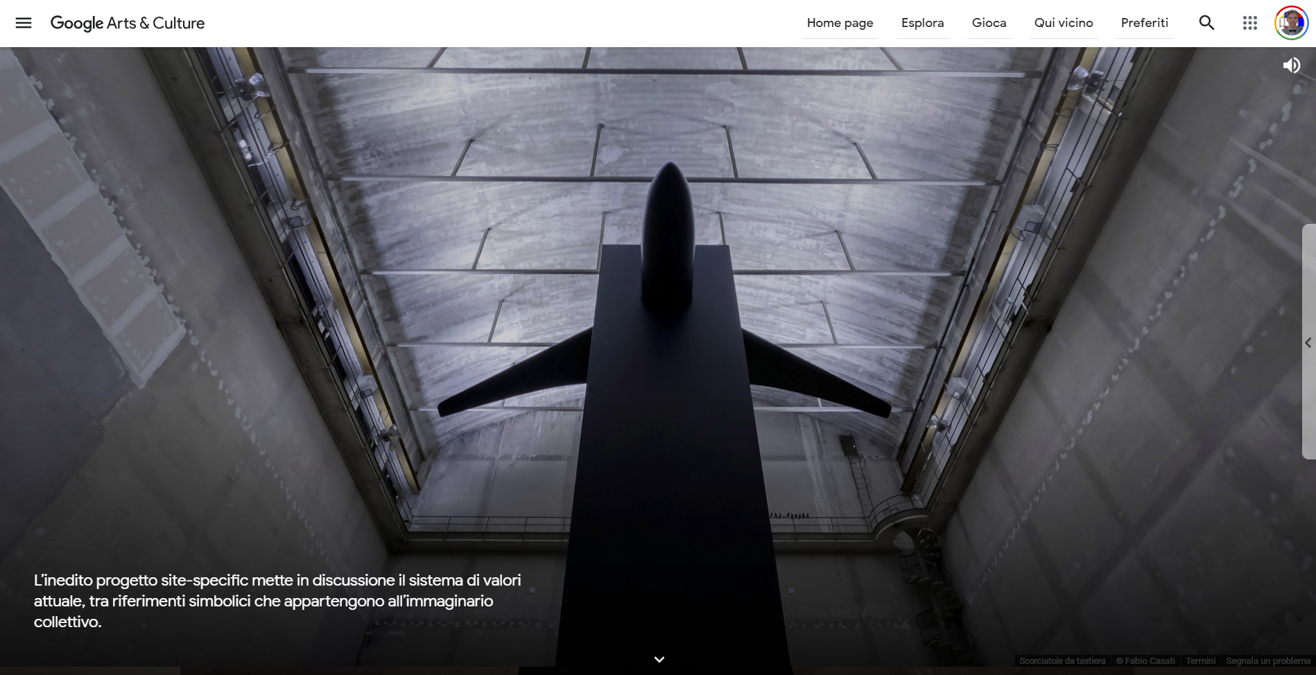 Maurizio Cattelan, tour virtuale esposizione Breath Ghosts Blind.