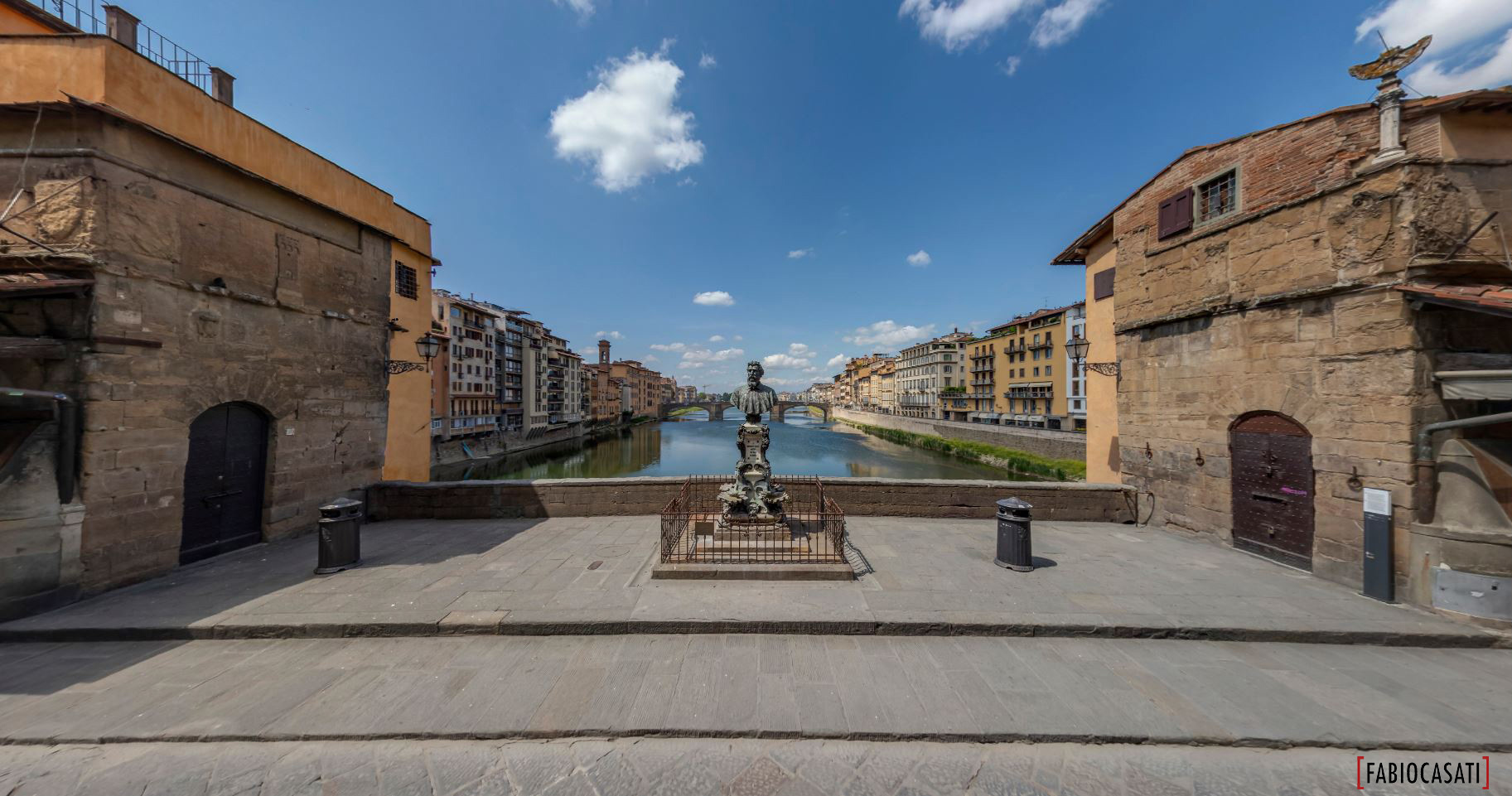 Tour virtuale Firenze 2020, vista Benvenuto Cellini.