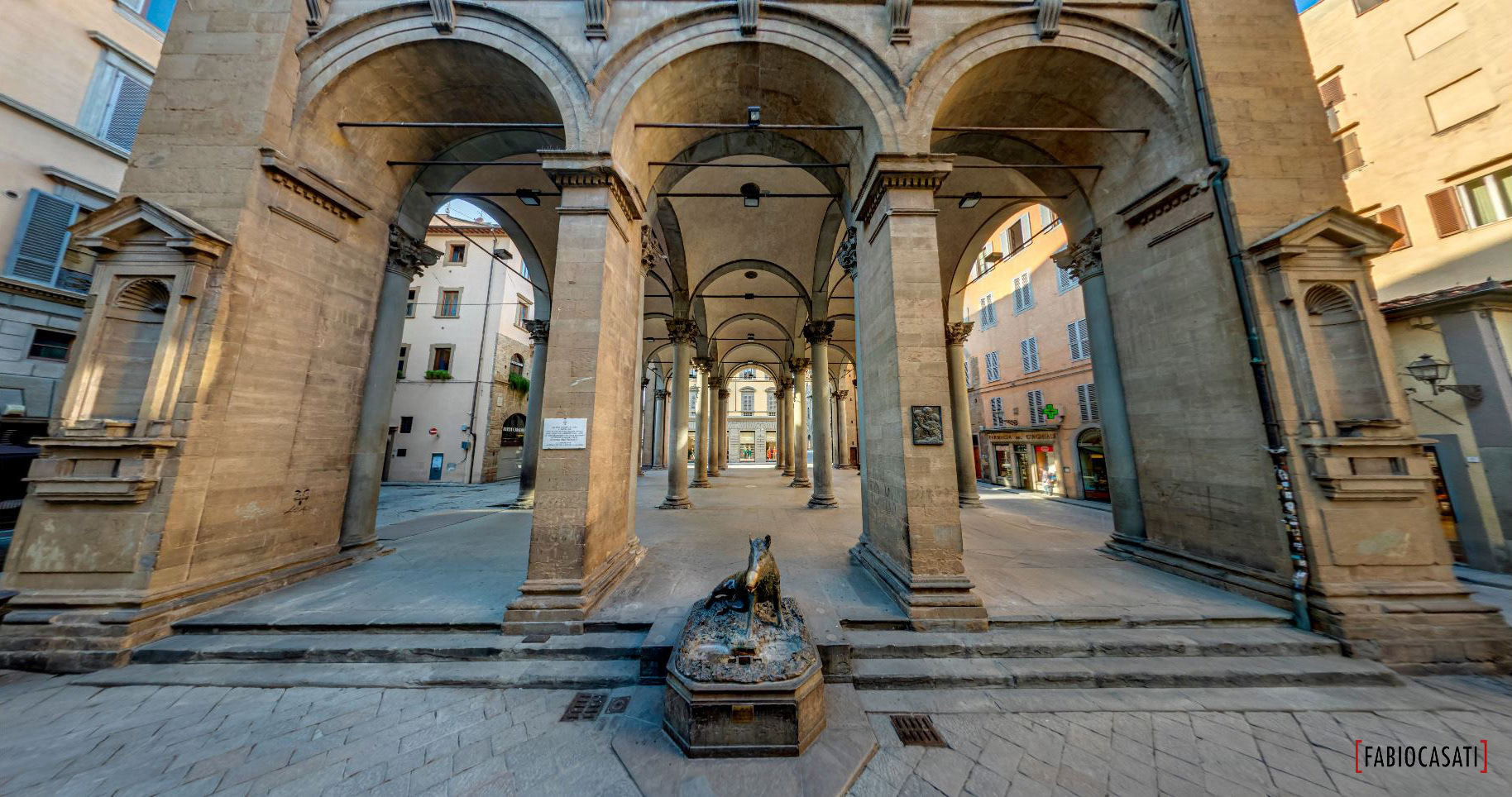 Tour virtuale Firenze 2020, Loggia del Porcellino.