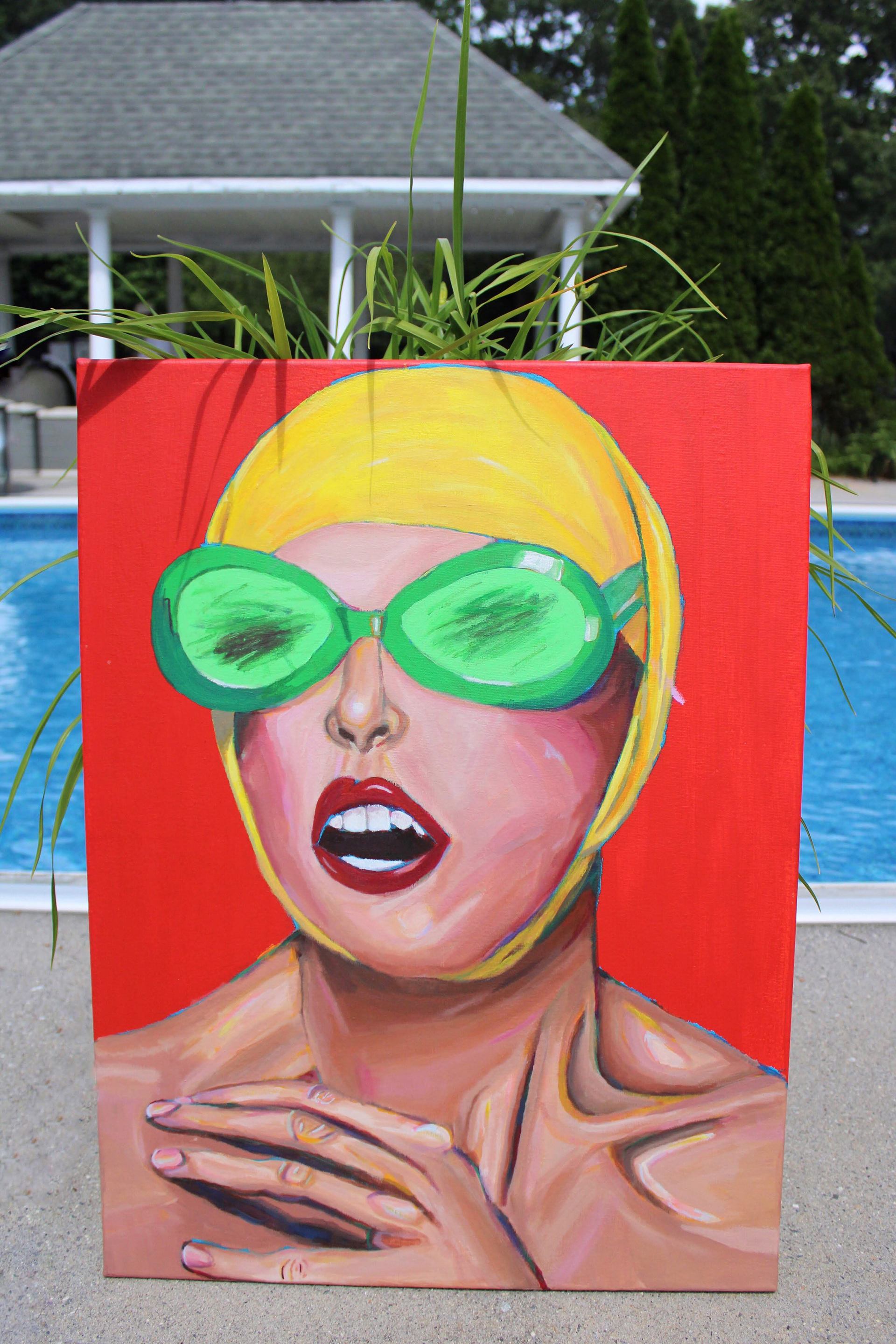 Reconstruction (acrylic paint on canvas, 2020)