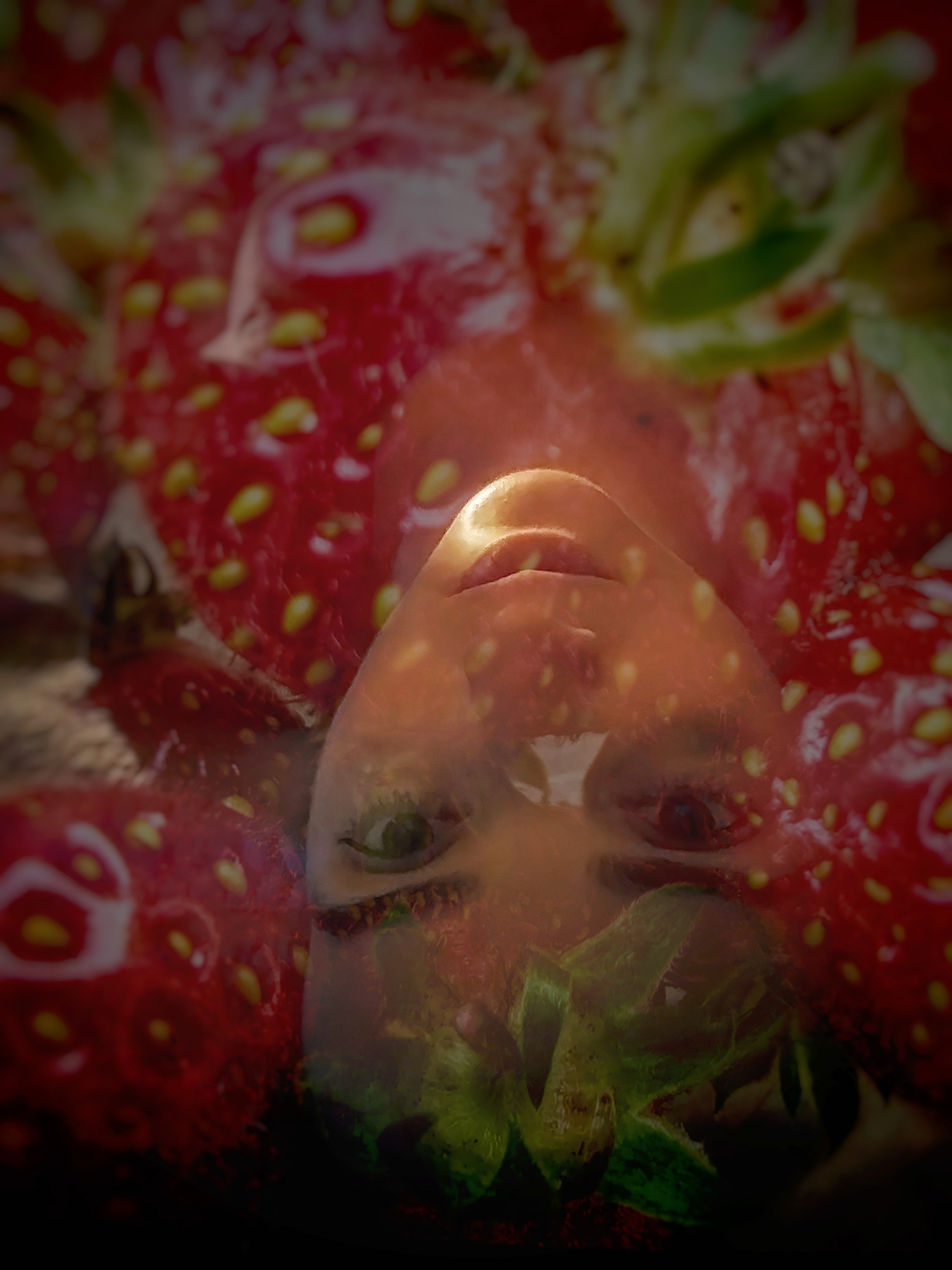 The Strawberries Picked Me