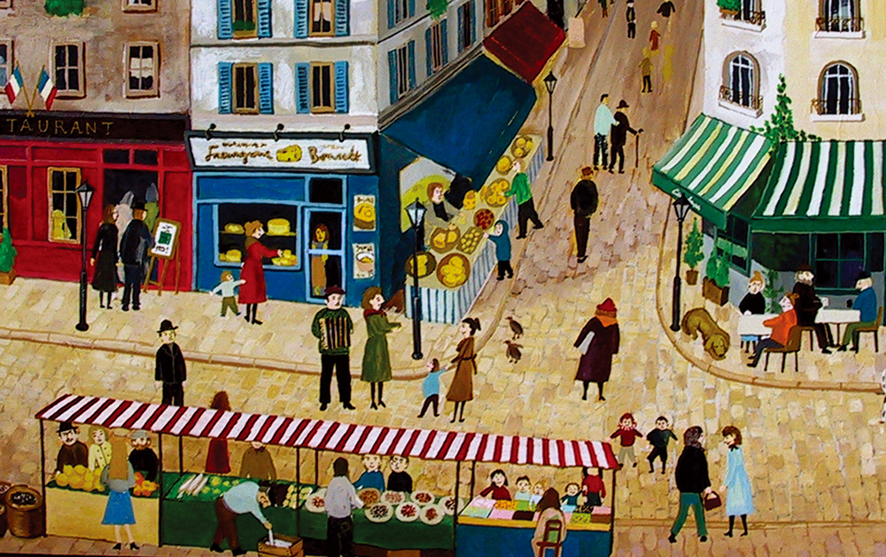 お店装飾用の絵2002年