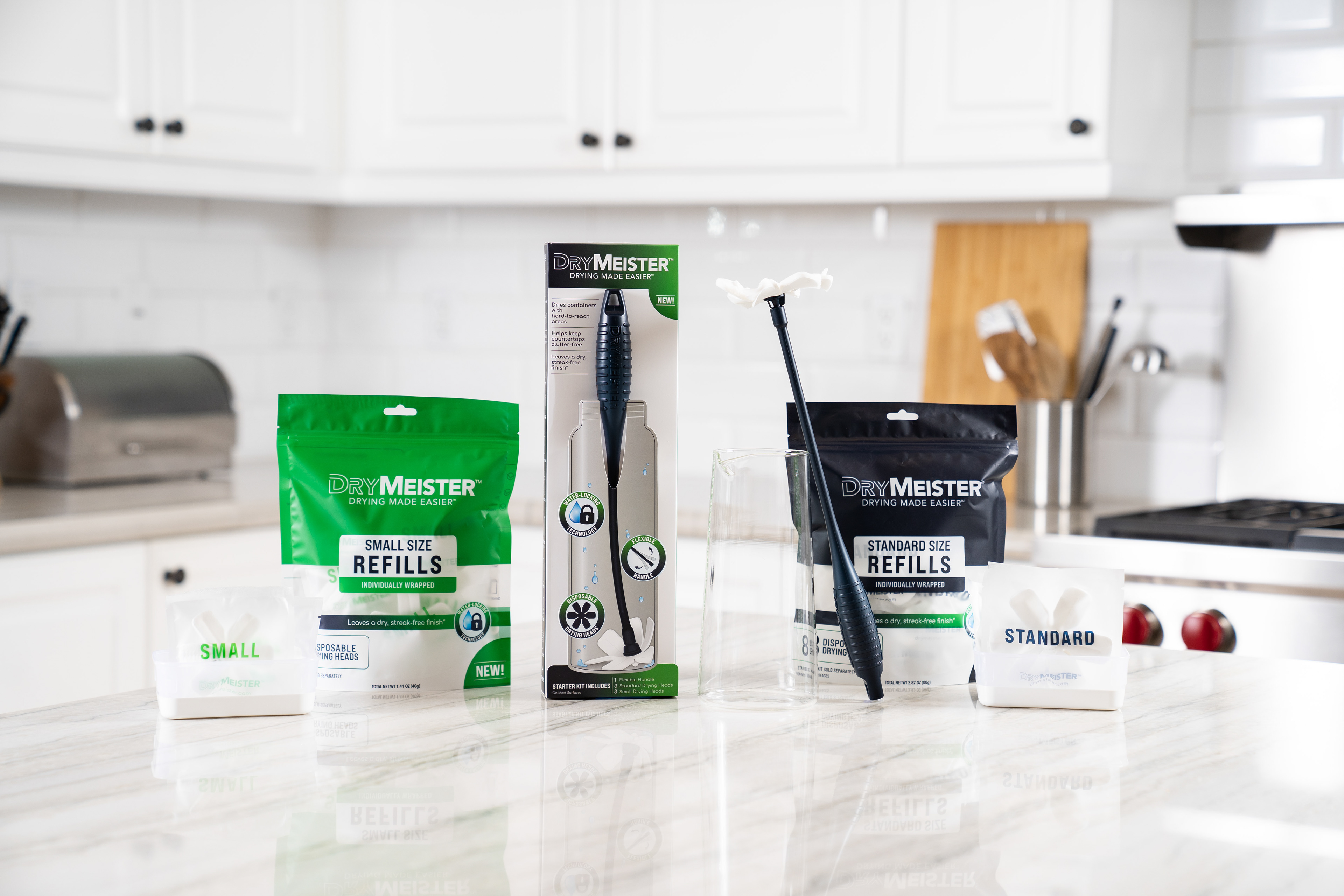 Product launch photography for DryMeister Solutions