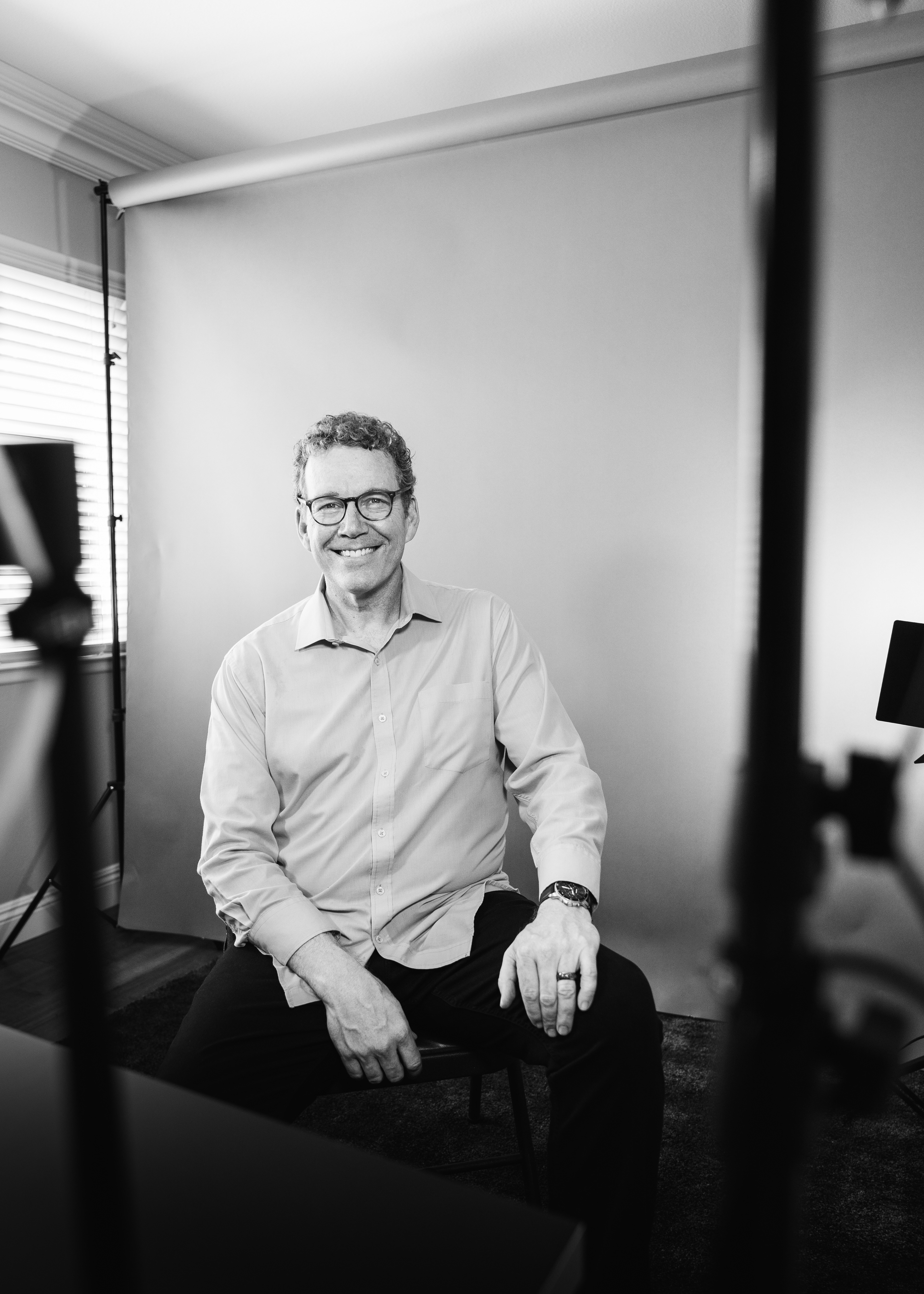 In-home multi-camera, live-stream capable studio build for Adam Christing; MC, Comedian, and Magician