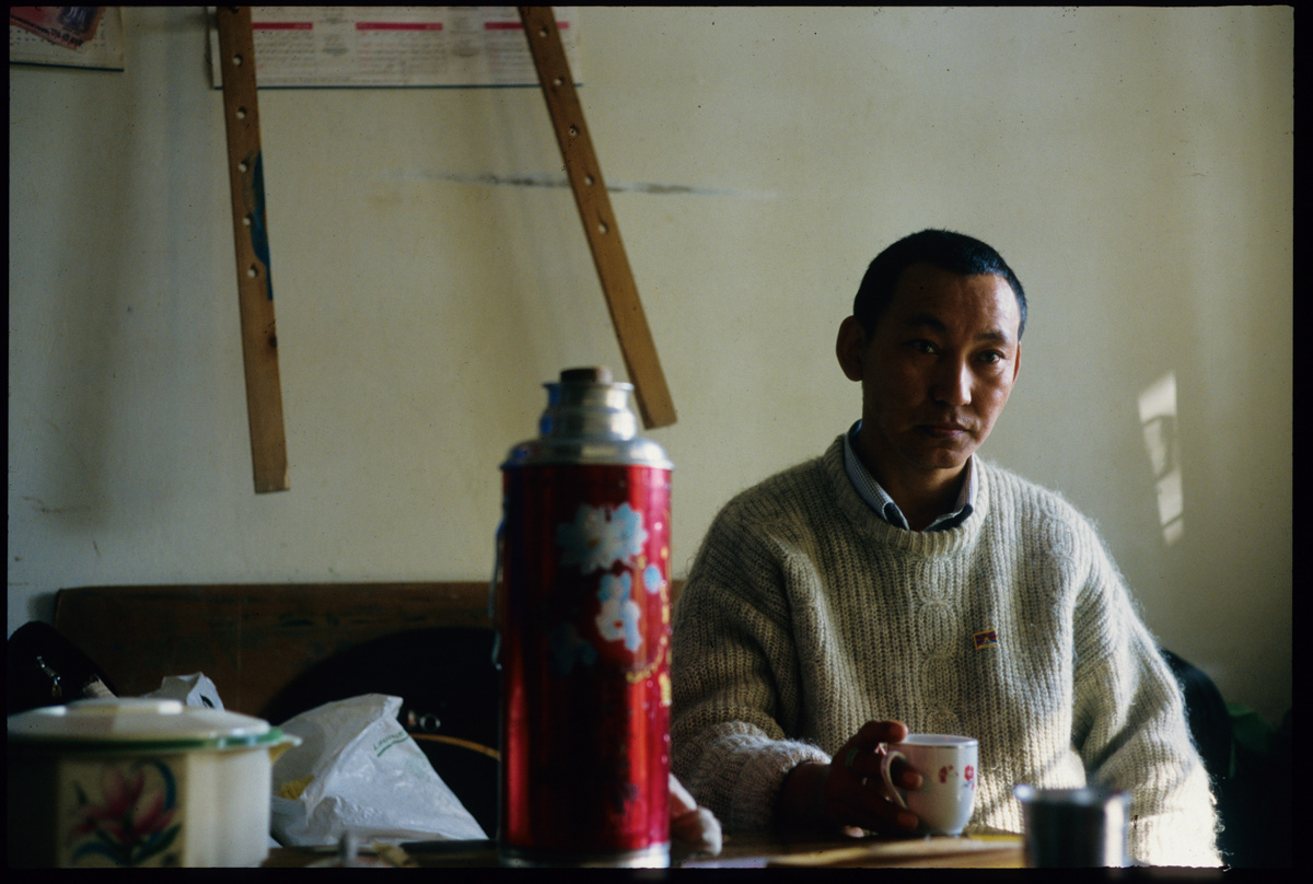 Sonam Chophel, artist and art teacher, Tibetan Homes Foundation, Mussoorie, India