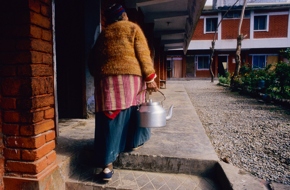 She lives at the Tibetan government in exile's Old Peoples Home in Rajpur, India.