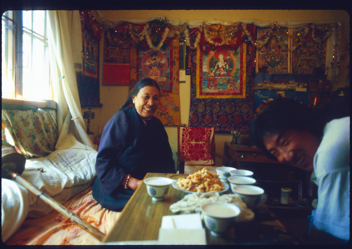 Ama Adhe, Tibetan torture survivor and heroine, Reception Center, Dharamsala, India