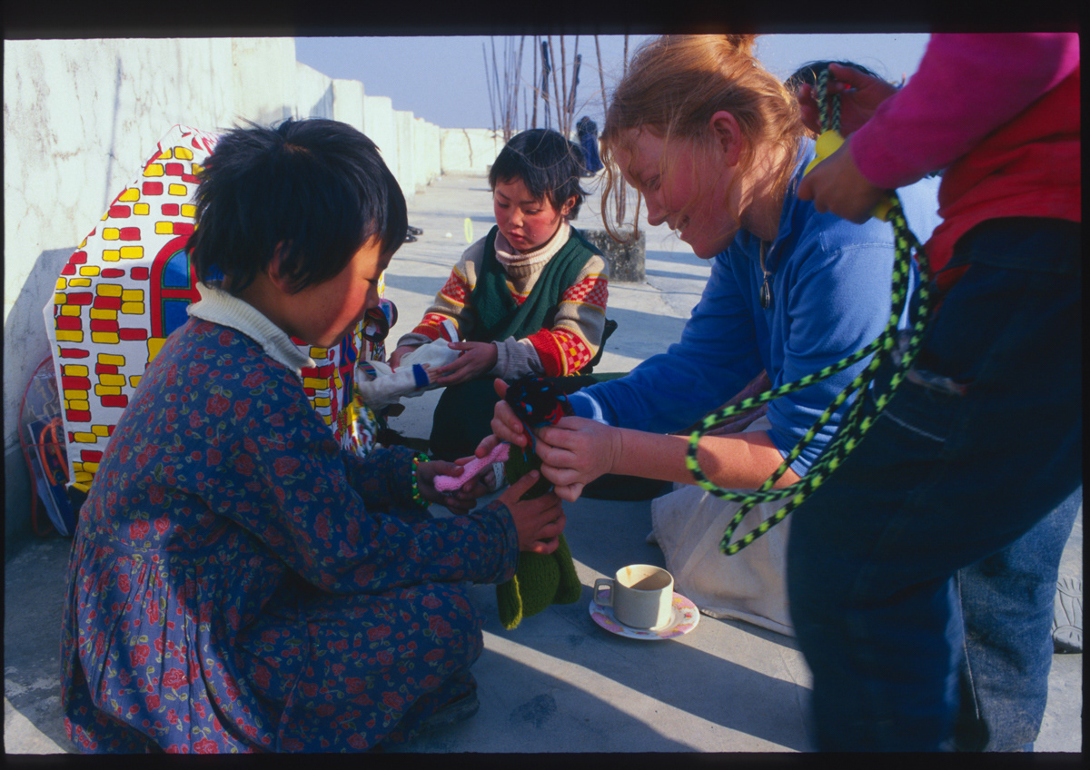 Rooftop Tea, Tibetan Reception Center, Kathmandu, Nepal