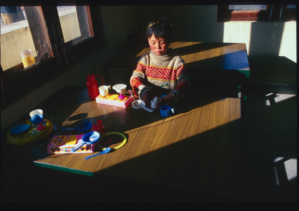 Tea Party, Tibetan Reception Center, Kathmandu, Nepal