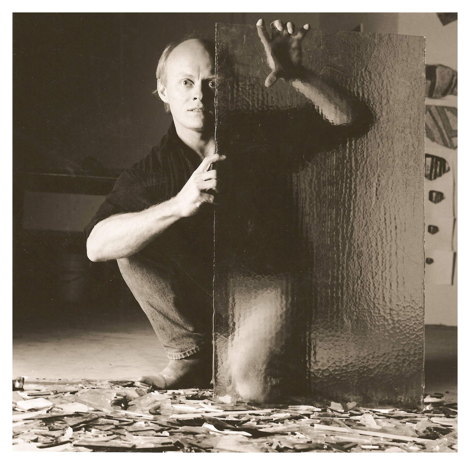 Duane Dahl, glass artist