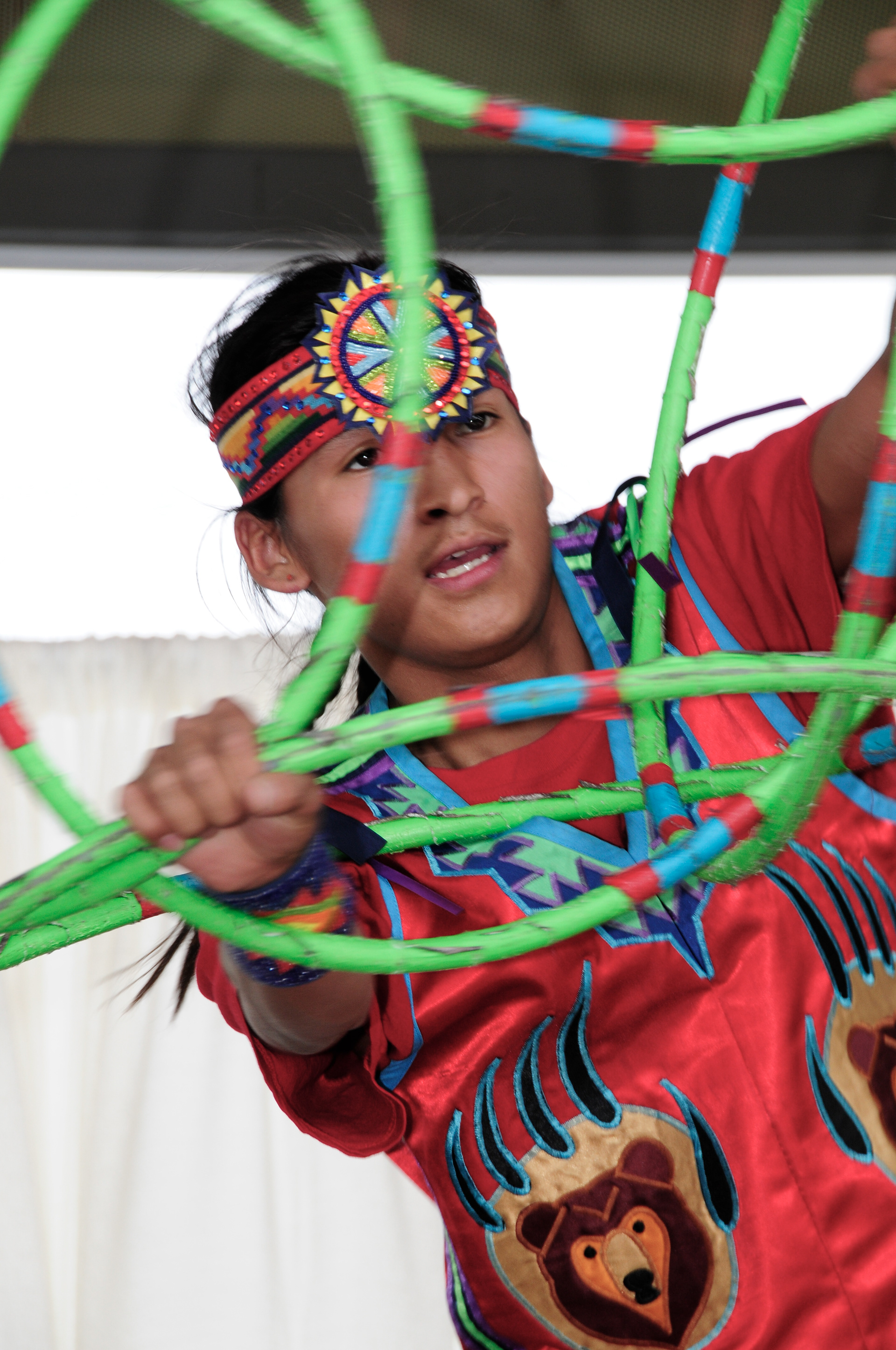 Nakotah performs in 2009.